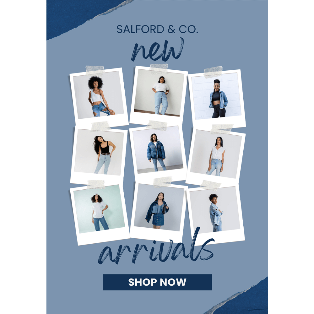 08 Blue Simple Collage Minimal Business New Arrivals Poster.png