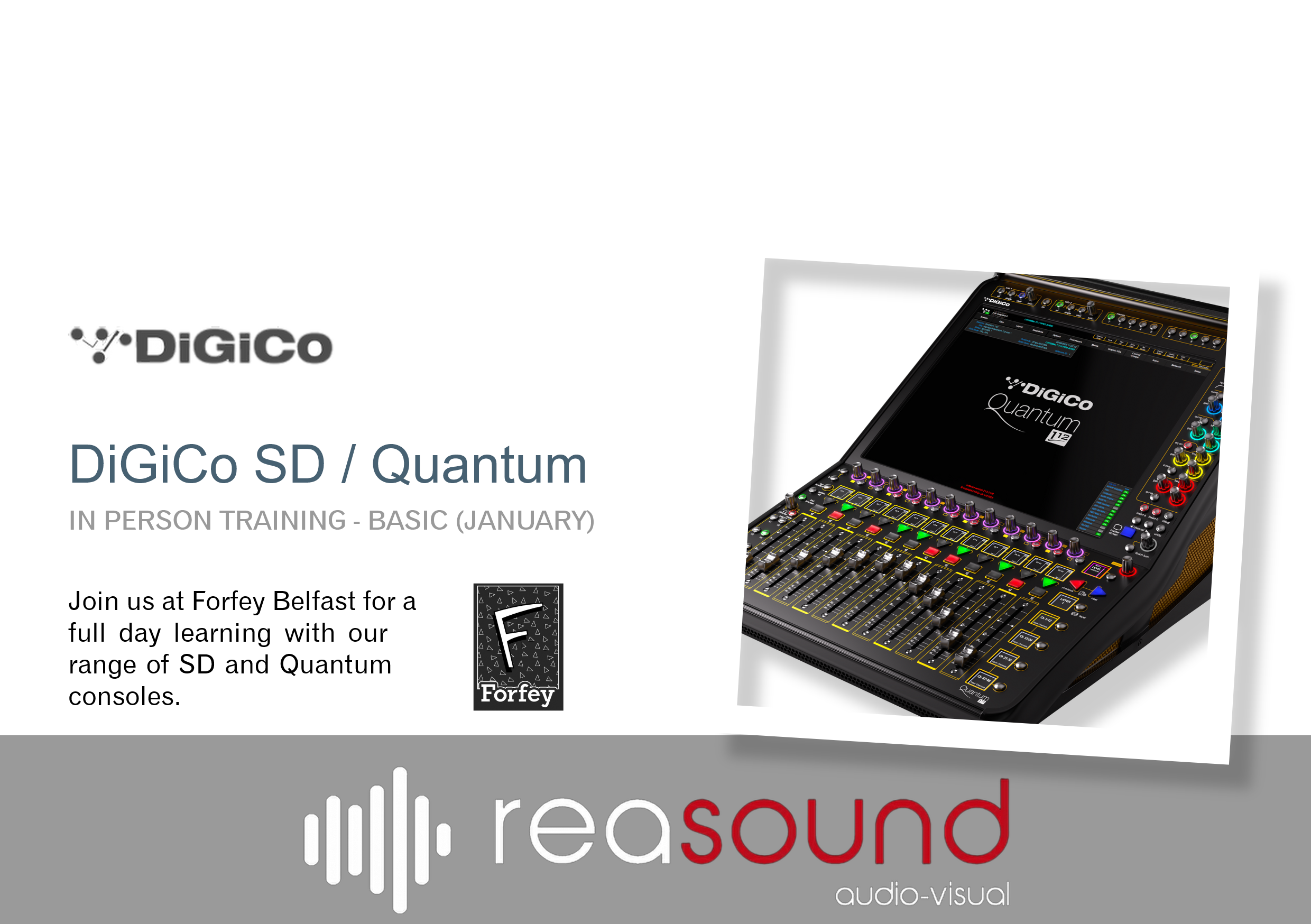 DiGiCo Training - Belfast - Jan 2026