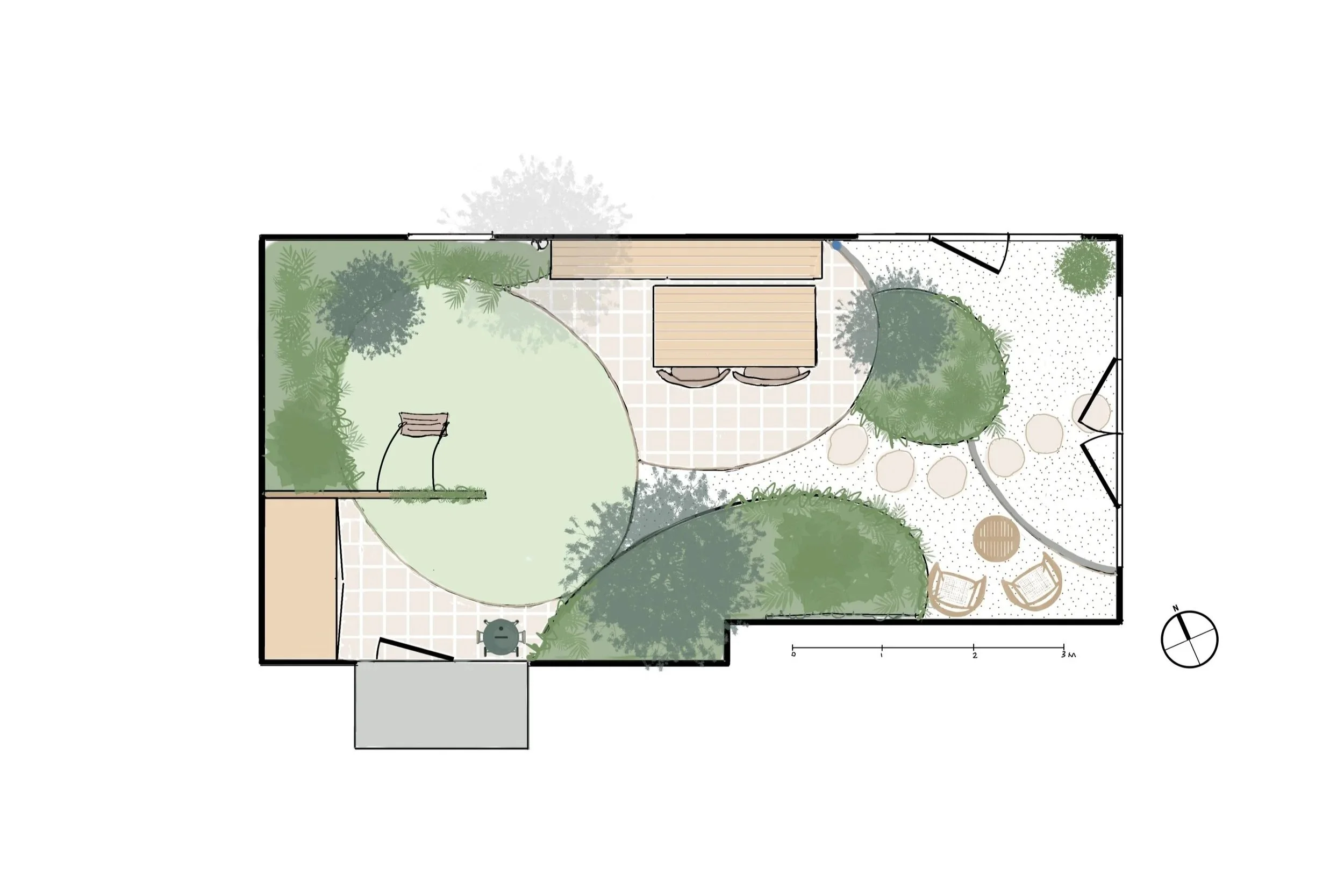 tuinontwerp stadstuin den bosch