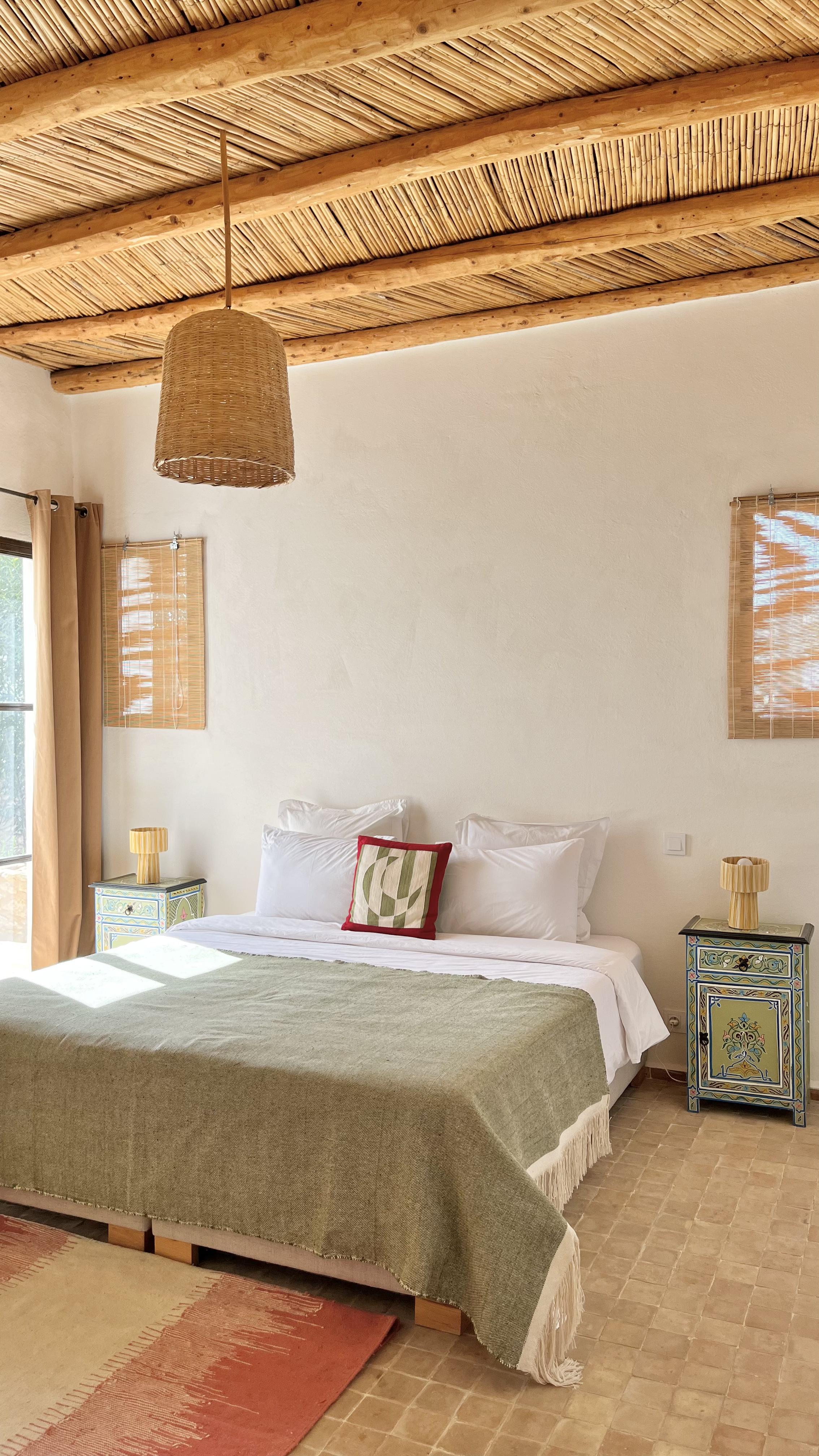 Villa Barakah Essaouira - Maison location - Piscine chauffée - Personnel - Chambre avec salle de bain privative