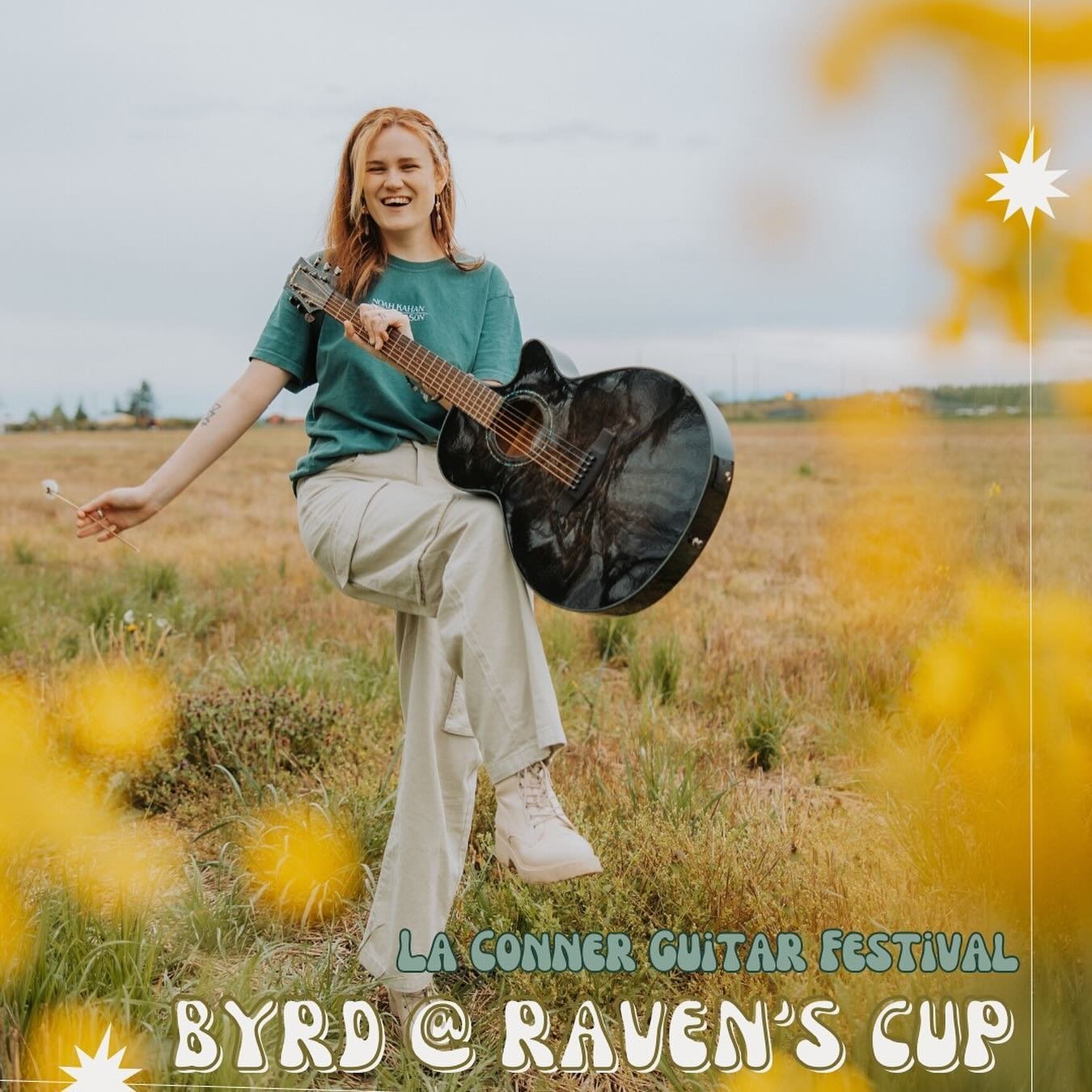 BYRD Live at Raven&rsquo;s Cup: A Special Performance for La Conner Guitar Festival!

🎶 Join us at Raven&rsquo;s Cup Coffee and Art Gallery for an unforgettable evening of acoustic melodies! Experience the versatile sounds of BYRD, a vocalist/songwr