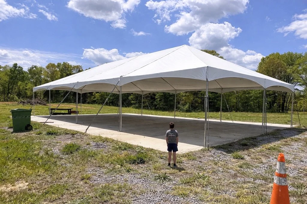 POV: The tent you rented is way bigger than you expected. 

Photos never do it justice. 👀
&bull;
&bull;
#eventrentalsnashville #nashvilleevents #nashvillewedding #nashvilleparty #eventrentals