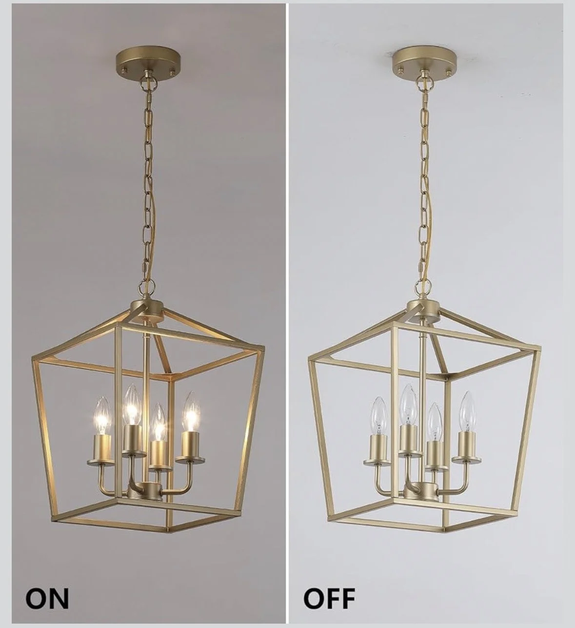 Gold Chandelier