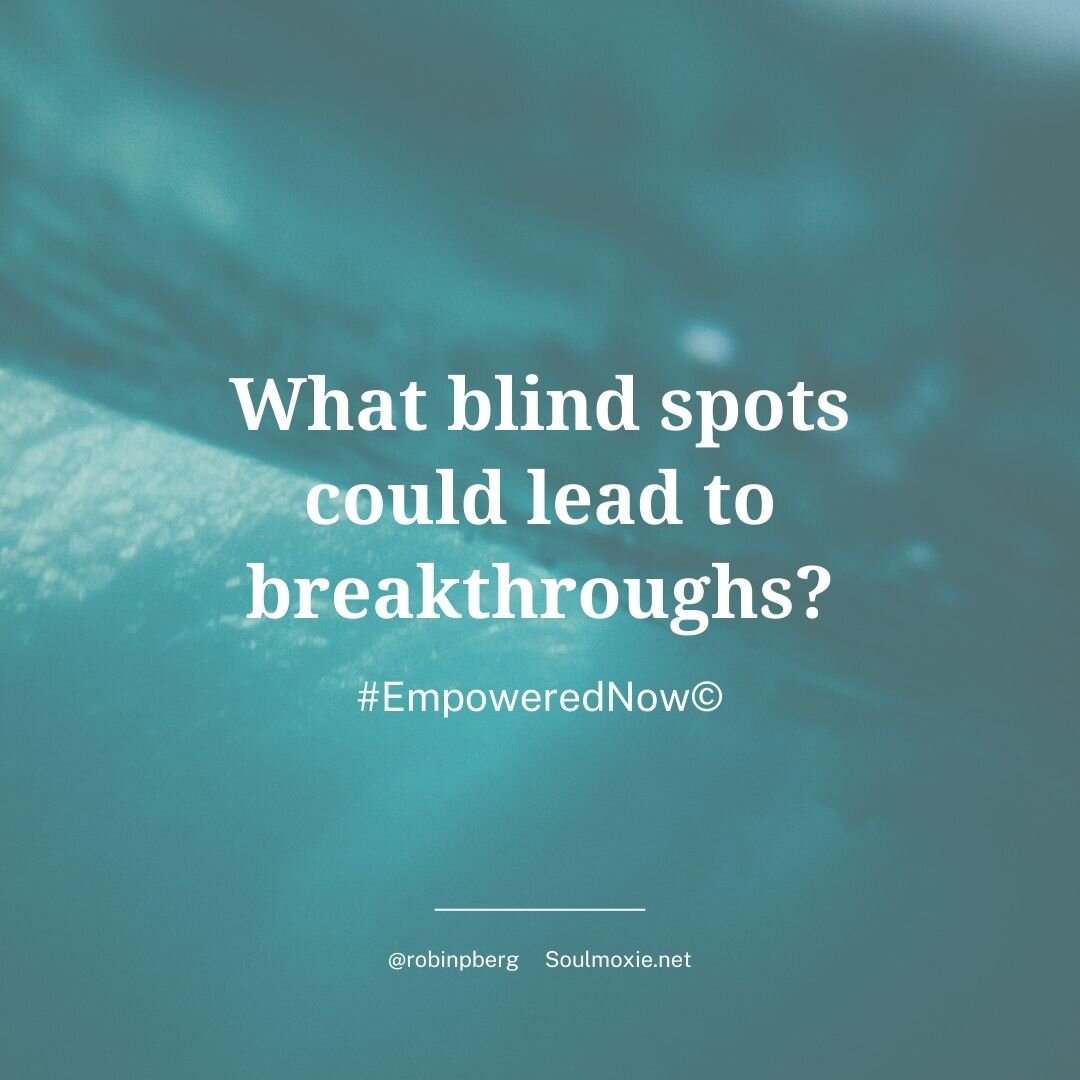 Ever met a leader with a good heart and horrible delivery?
Or worked for someone who was seemingly unaware of how their leadership style created barriers?
These might be Blindspots!

I was talking with a colleague yesterday who is experiencing some c