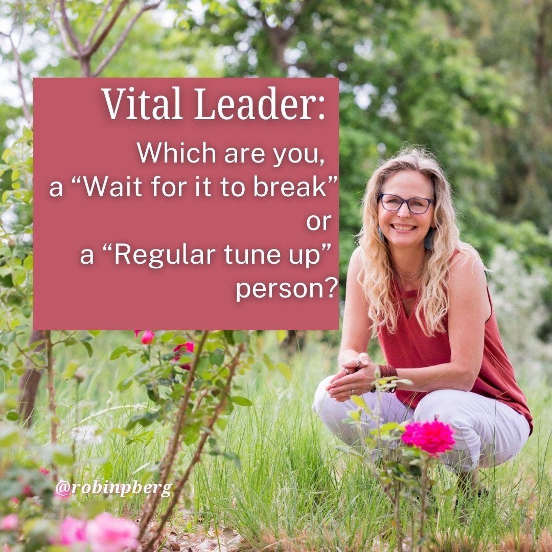 Please- no judgment or shame here&mdash;there&rsquo;s no &ldquo;right way&rdquo; all the time. Sometimes we&rsquo;re flat out restricted by time, budget, or energy to do proactive &ldquo;tune ups.&rdquo; 

AND, dialing into tune-ups can save our heal