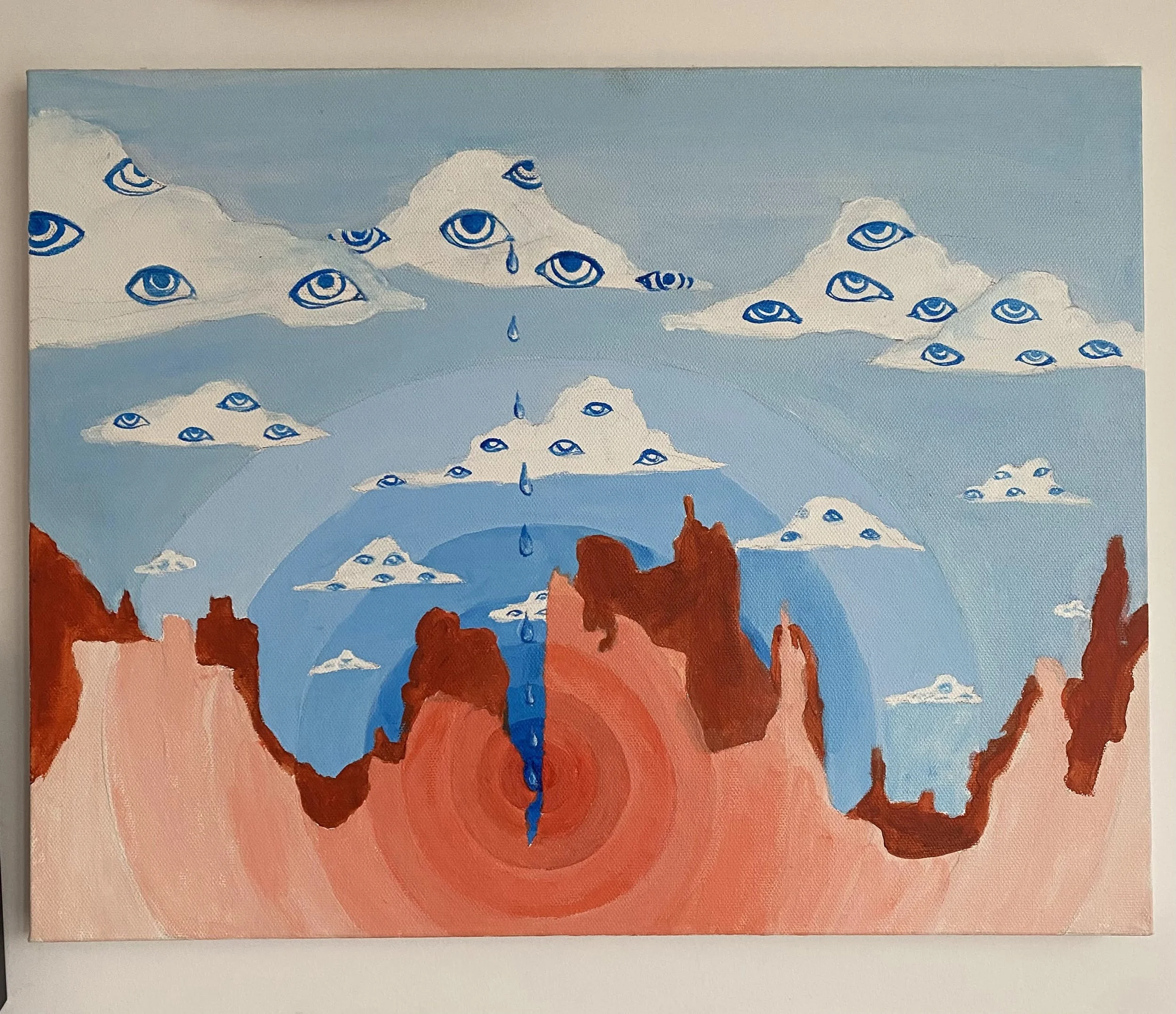 Acrylic on canvas