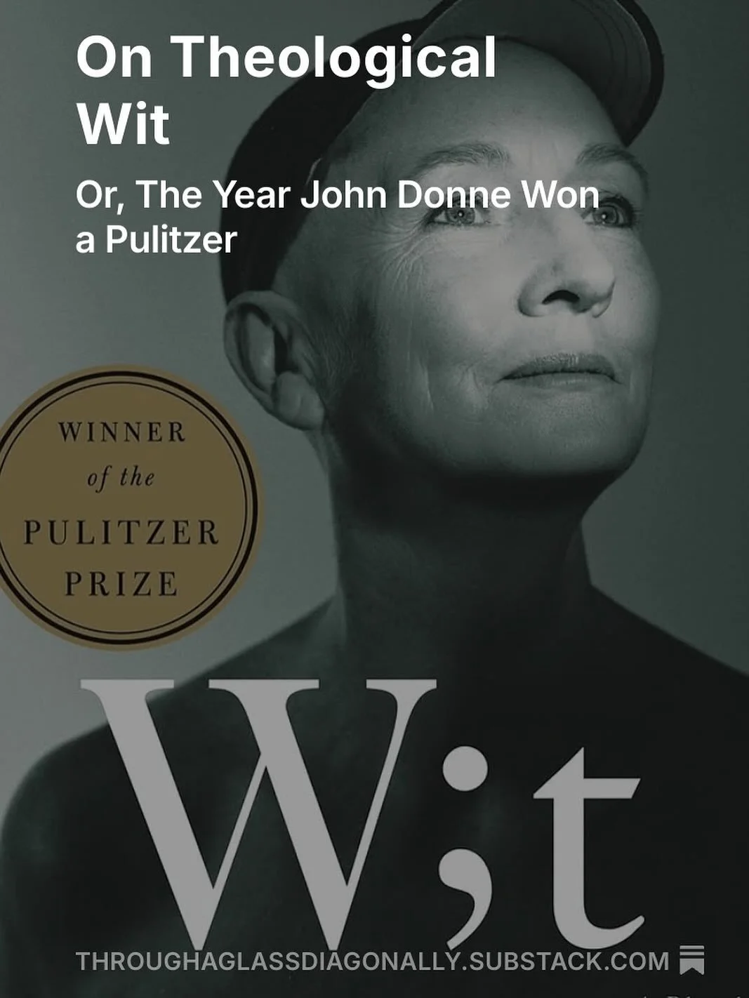 Hi, I&rsquo;m Tony. I write about #theology and #literature.

My new Substack post just dropped. I&rsquo;d love to hear what you think.

https://open.substack.com/pub/throughaglassdiagonally/p/theological-wit?r=oec6y&amp;utm_medium=ios