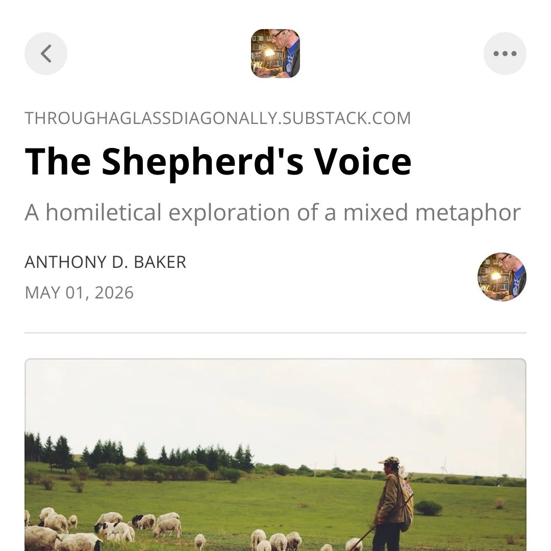 Coming soon: https://throughaglassdiagonally.substack.com/