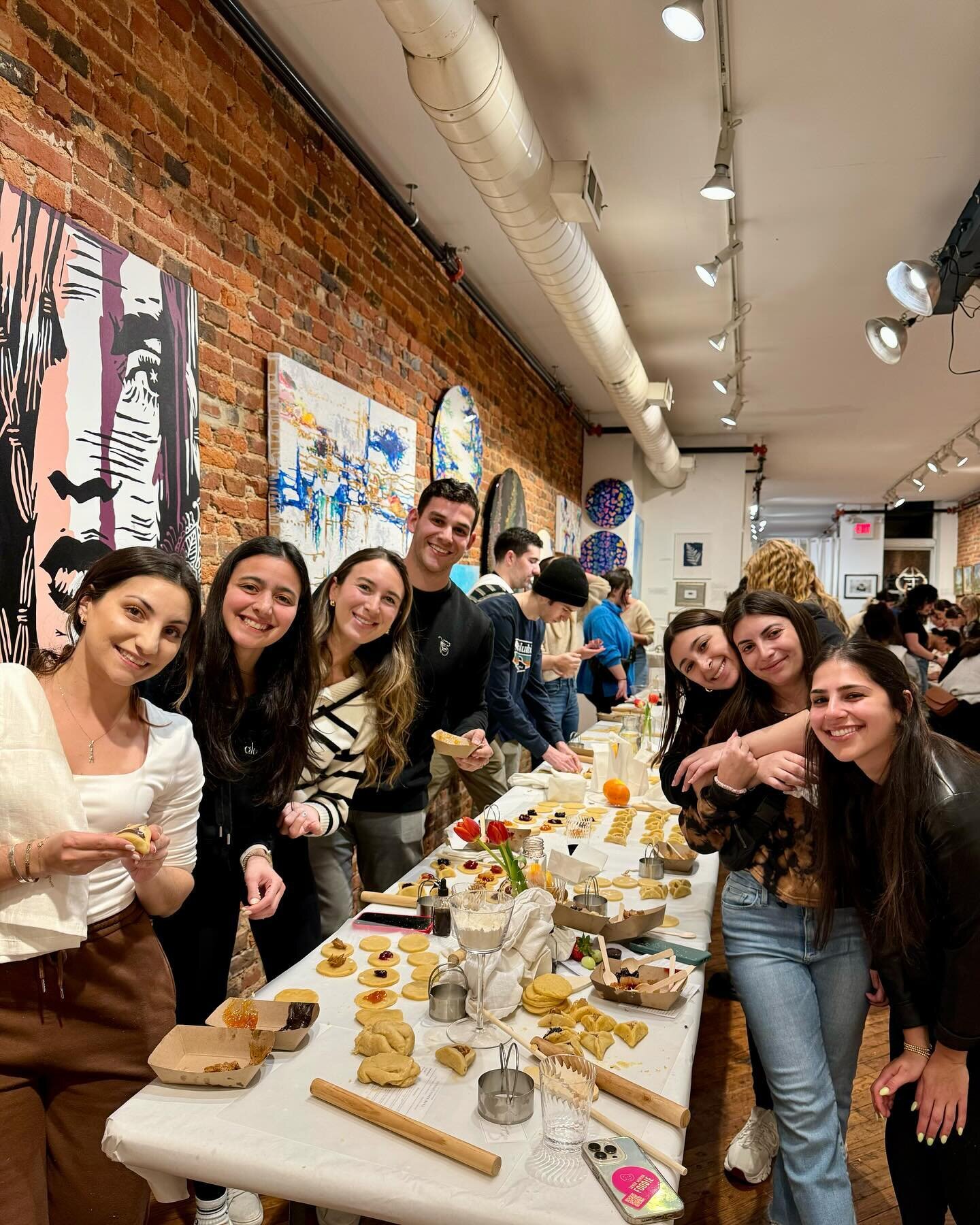 Incredible time baking Hamantashen while preparing for the Holiday of Purim!