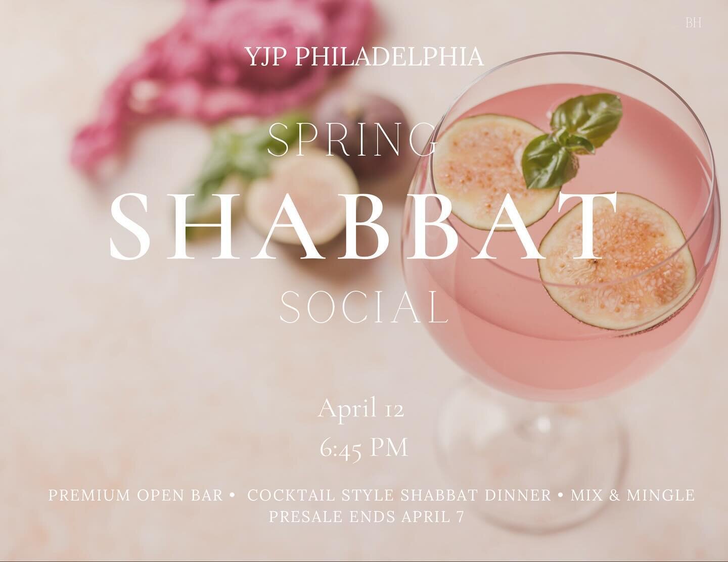 In between all the Purim festivities - Save the date for our next Shabbat Social!! Link in bio.