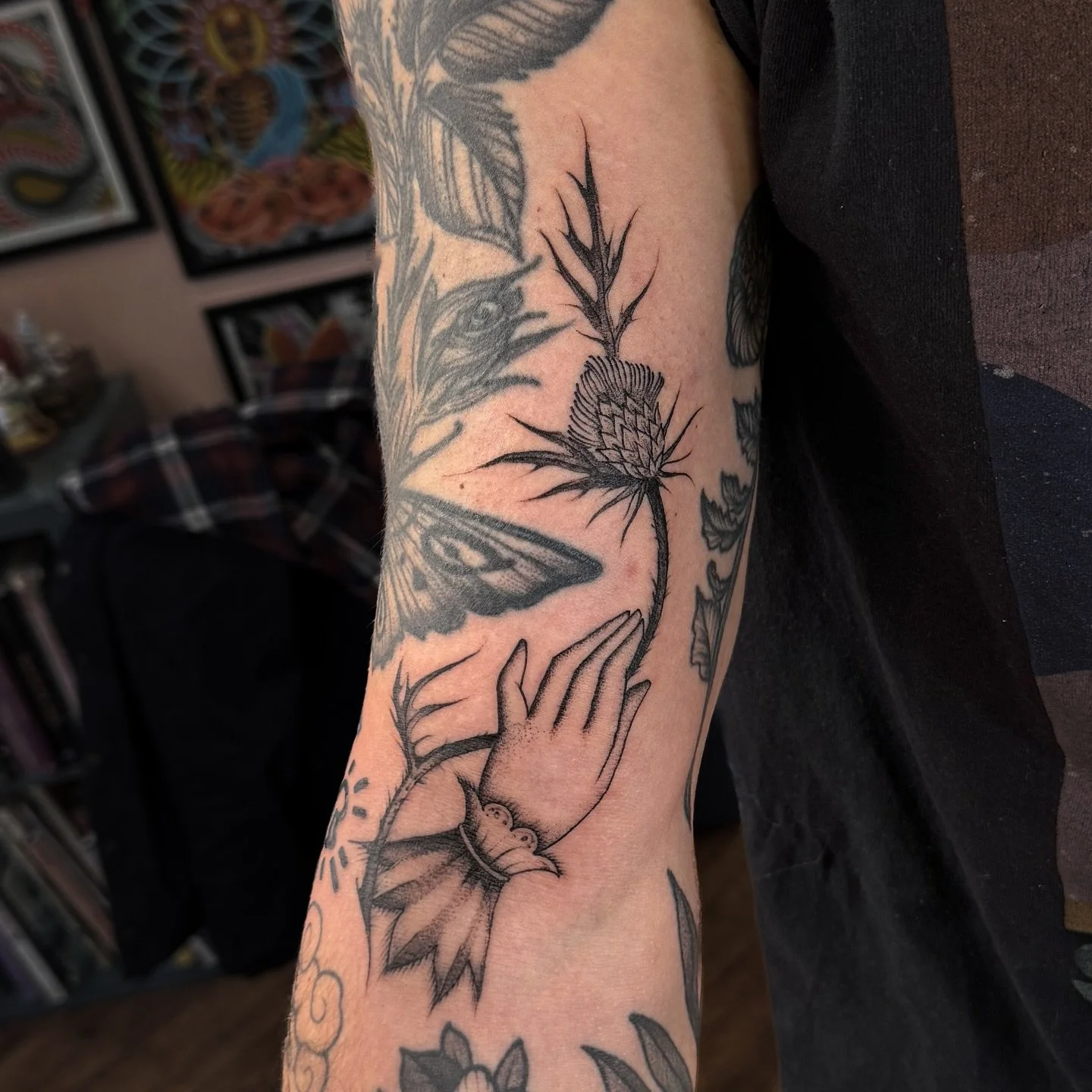 Gap filling for Craig- thanks again 🫡 
📍tattooing @raincitytattoocollective Manchester, UK
#manchestertattoo #londontattoo #finelinetattoo #traditionaltattoo