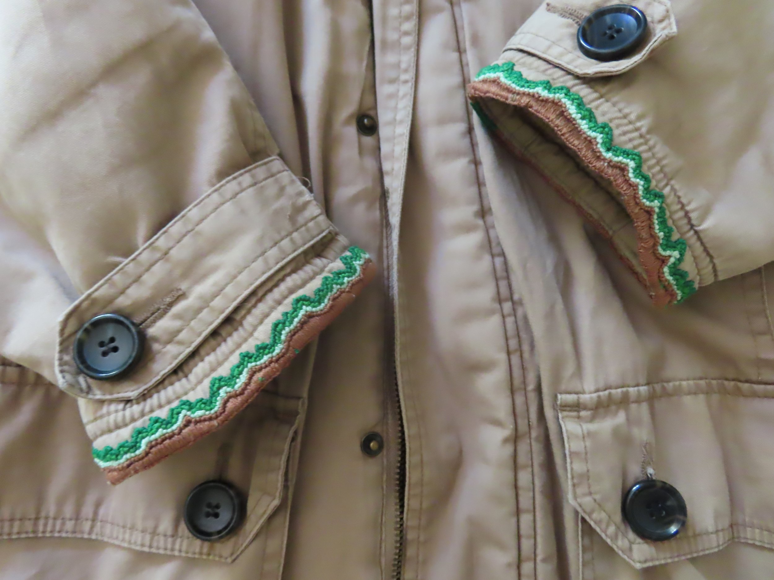 Repairing Coat Sleeves… But Make It Fun!