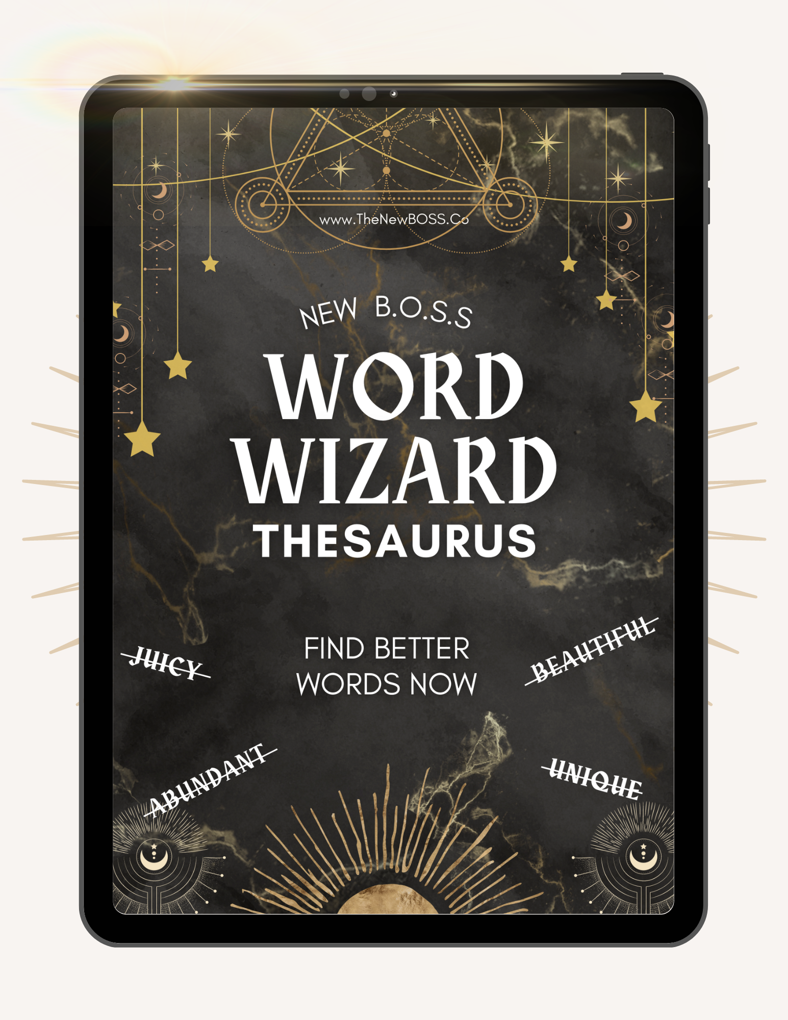 Word Wizard Thesarus by Emily Bauman Copywriting Coach and World wide leading marketing maven for conscious business owners