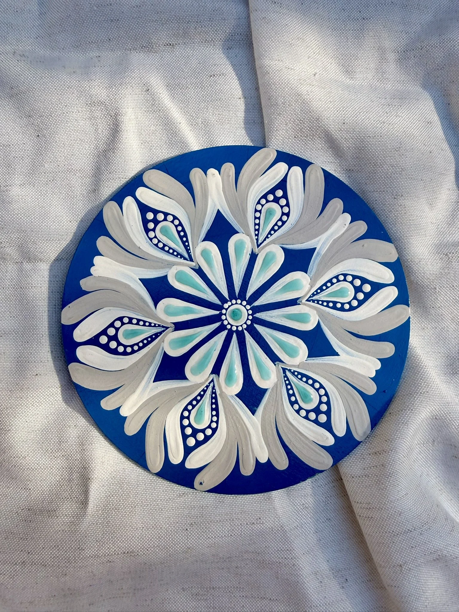 Stone Mini - 6" Mandala Wall Decor