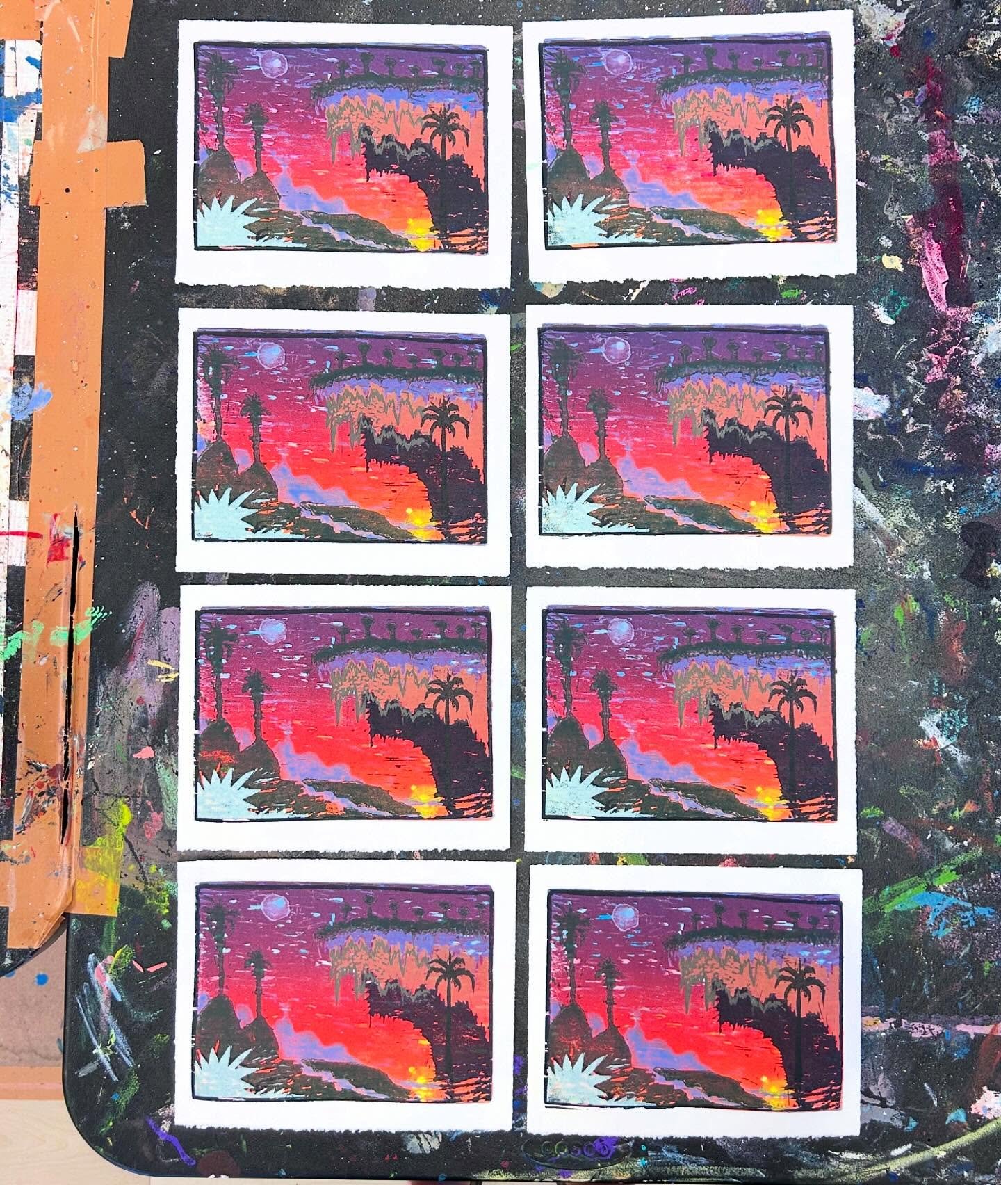 A new series of relief prints for 2026 titled: &ldquo;Los fantasmas de La Selva&rdquo; 
-
-
-
-
#newprints #contemporaryprintmaking #experimentalprintmaking #reliefprintmaking #rosssheehanart