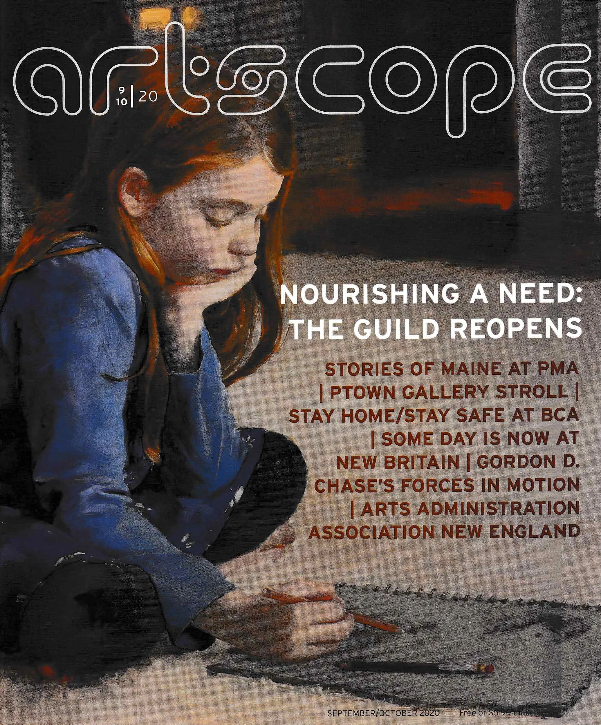 Artscope Magazine, “The Tiniest Universe of All,” Sept.-Oct., 2020