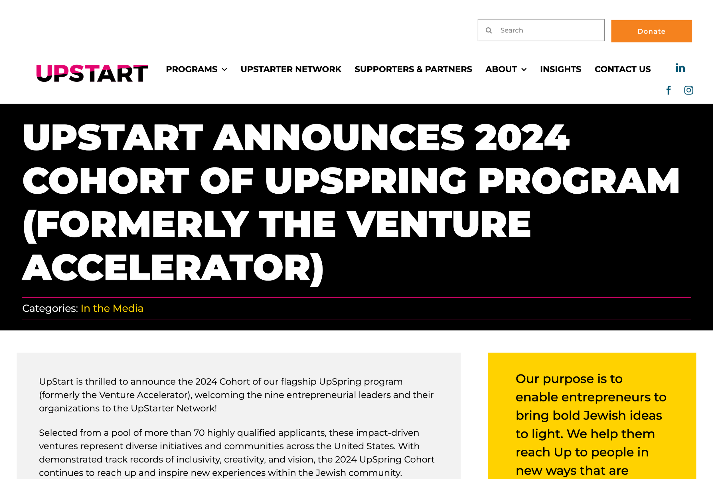Upstart: Cohort 2024 — Ammud