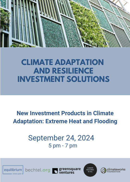 Climate Adaptation & Resilience Investment Solutions