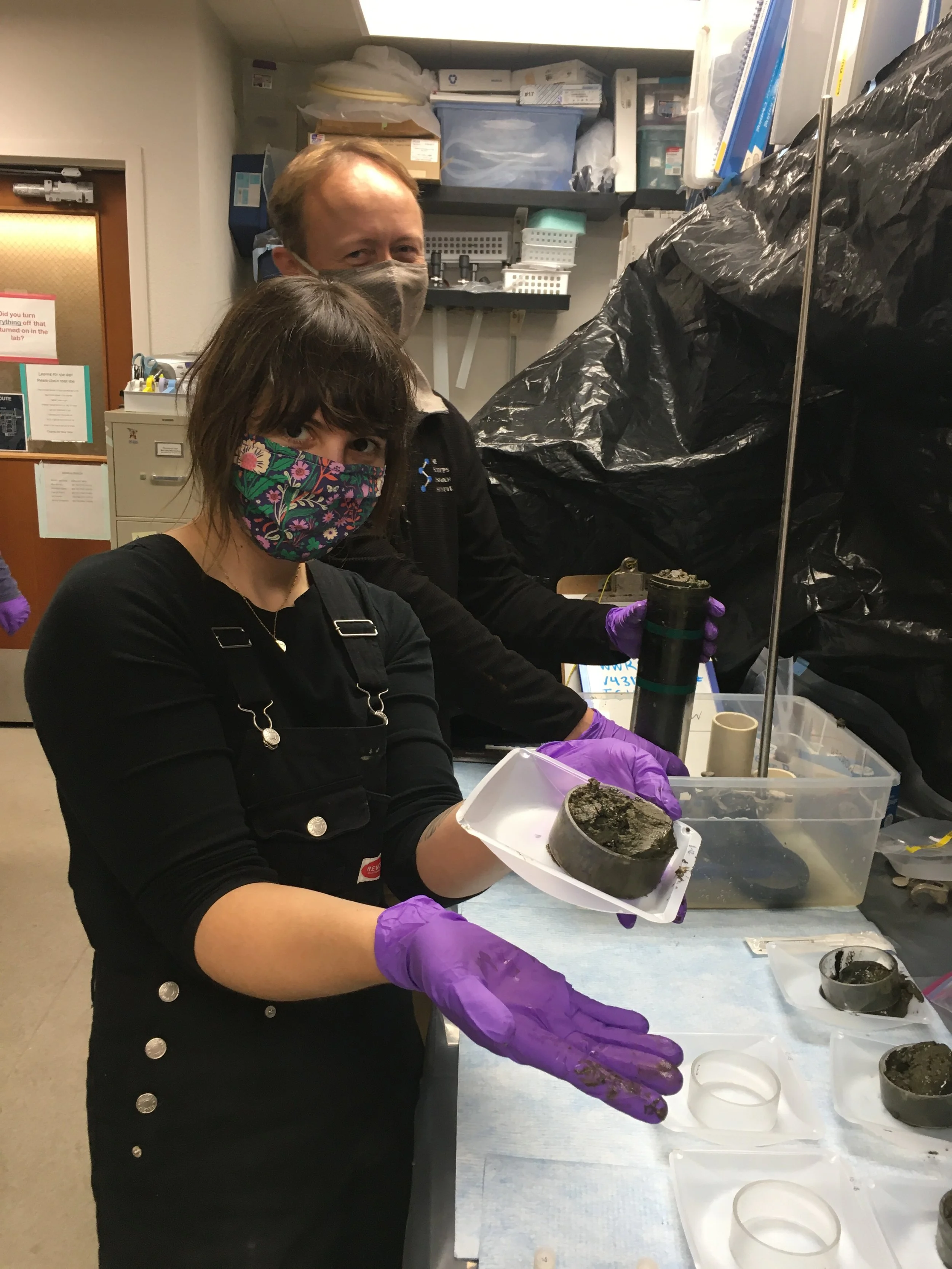 Maria and Sebastian at Sea