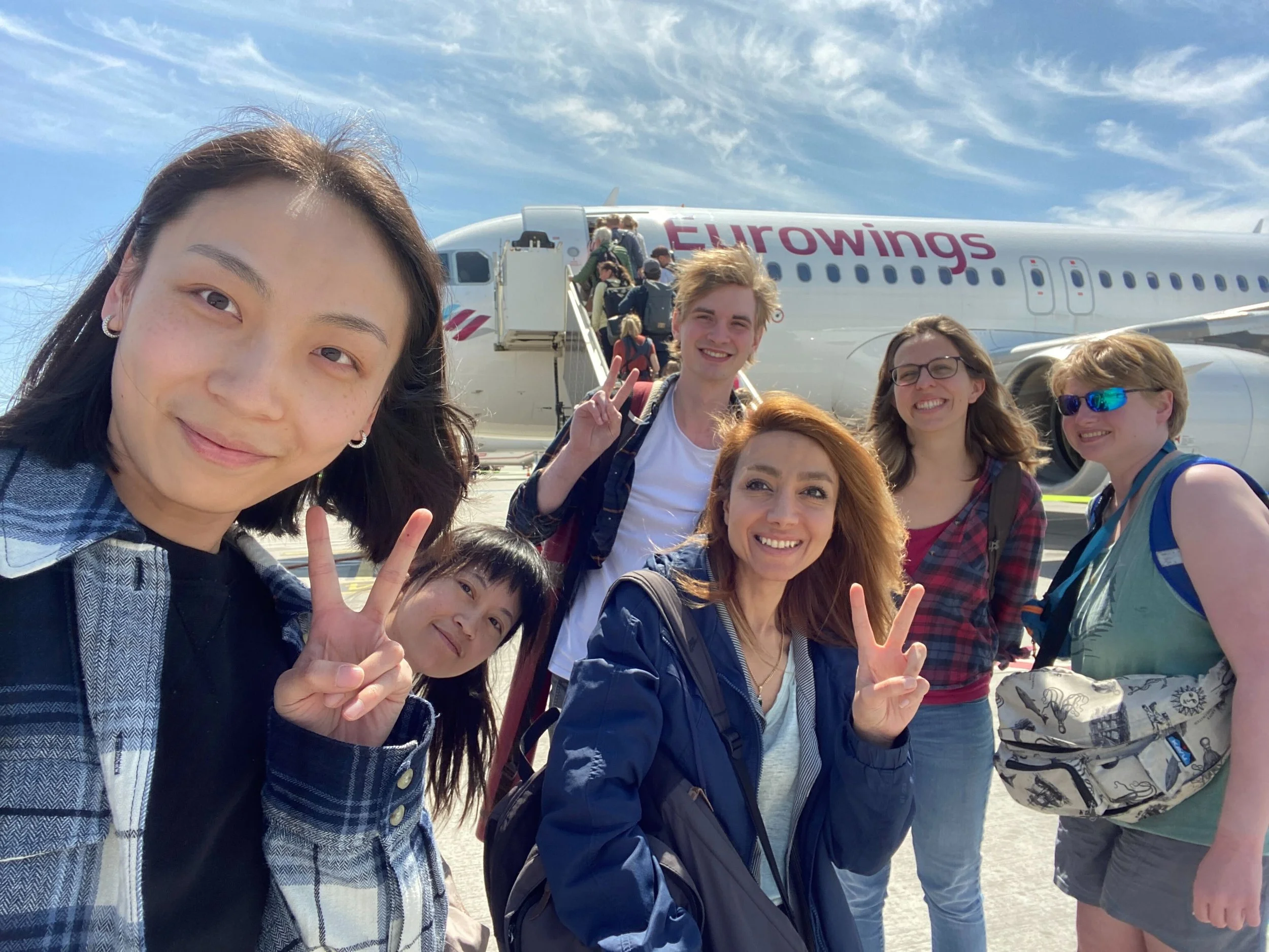 Huiwen, Yu-Chen, Theo, Kriste & Charlotte at ASLO