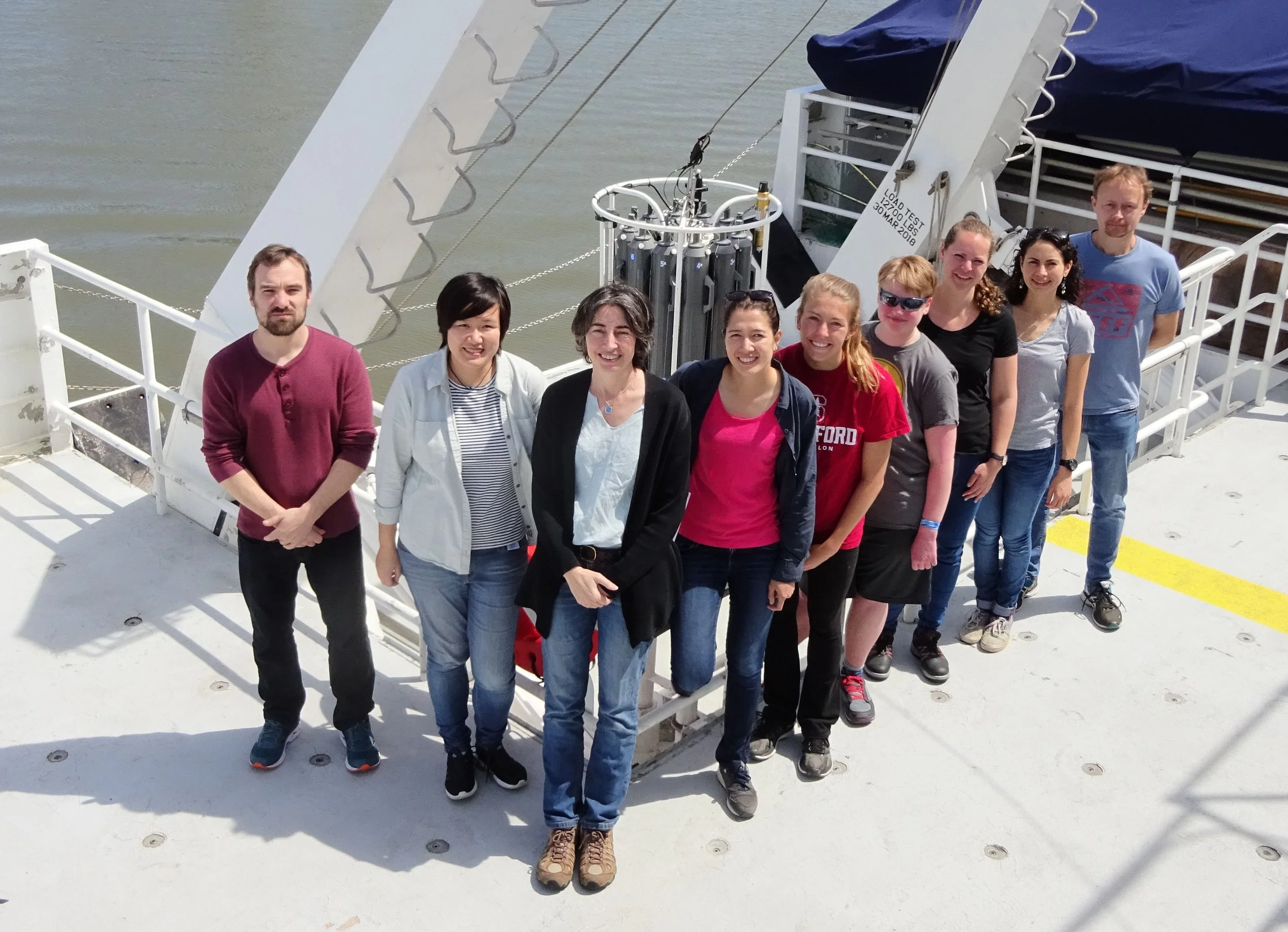 Wlab heading out in the N. Pac w/ two Dekas Lab members