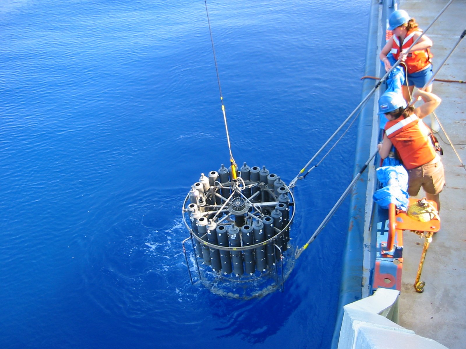 Sampling in the Sargasso on a good day ~2007
