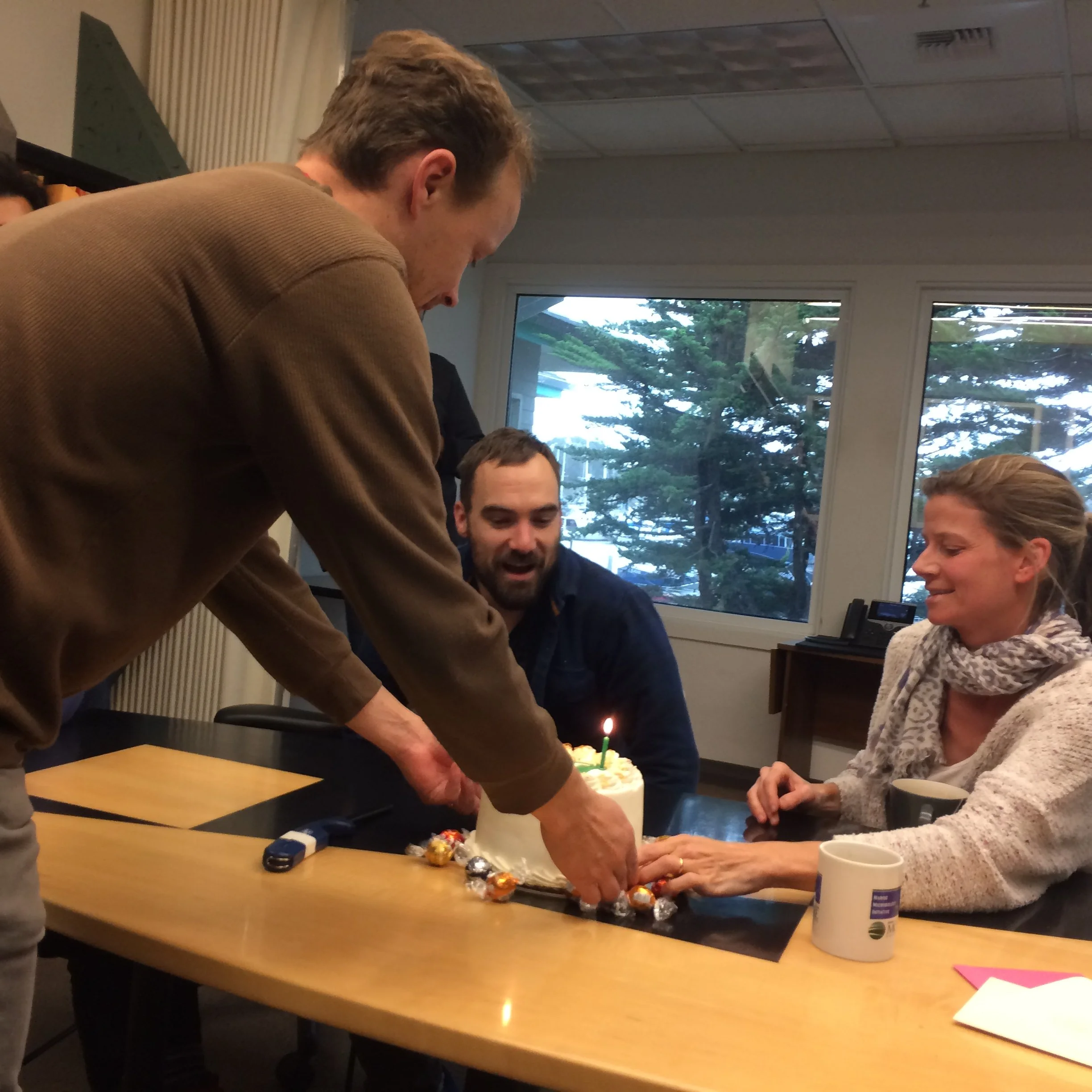 Birthdays matter ;-) not quite enough candles for David