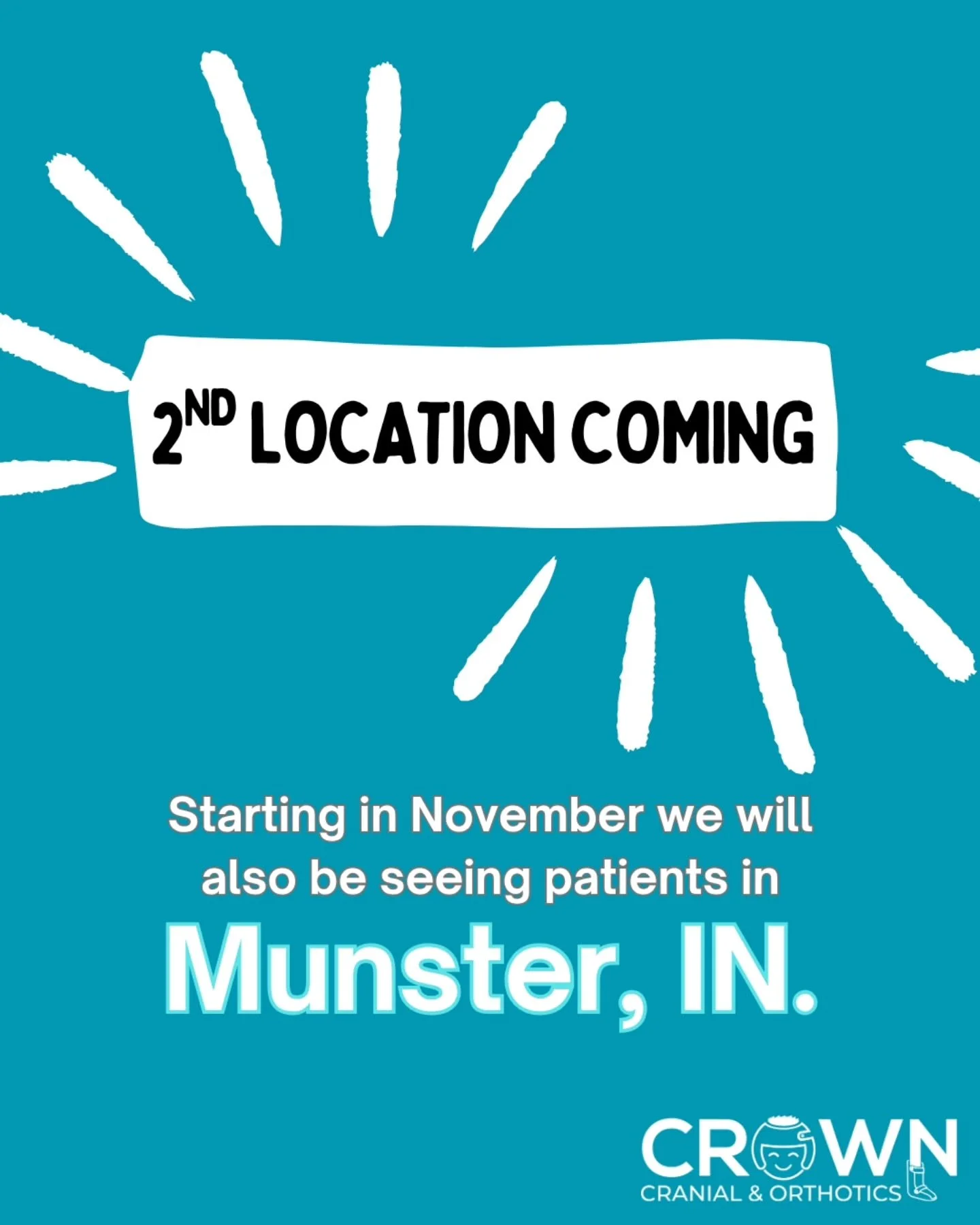 Starting in November, we will be scheduling patients in Munster on the 2nd and 4th Tuesdays of the month. Our address is 9601 N Centennial Dr Suite 322, Munster, IN 46321. Please call or text our office if you would like to get scheduled. 
📞219-801