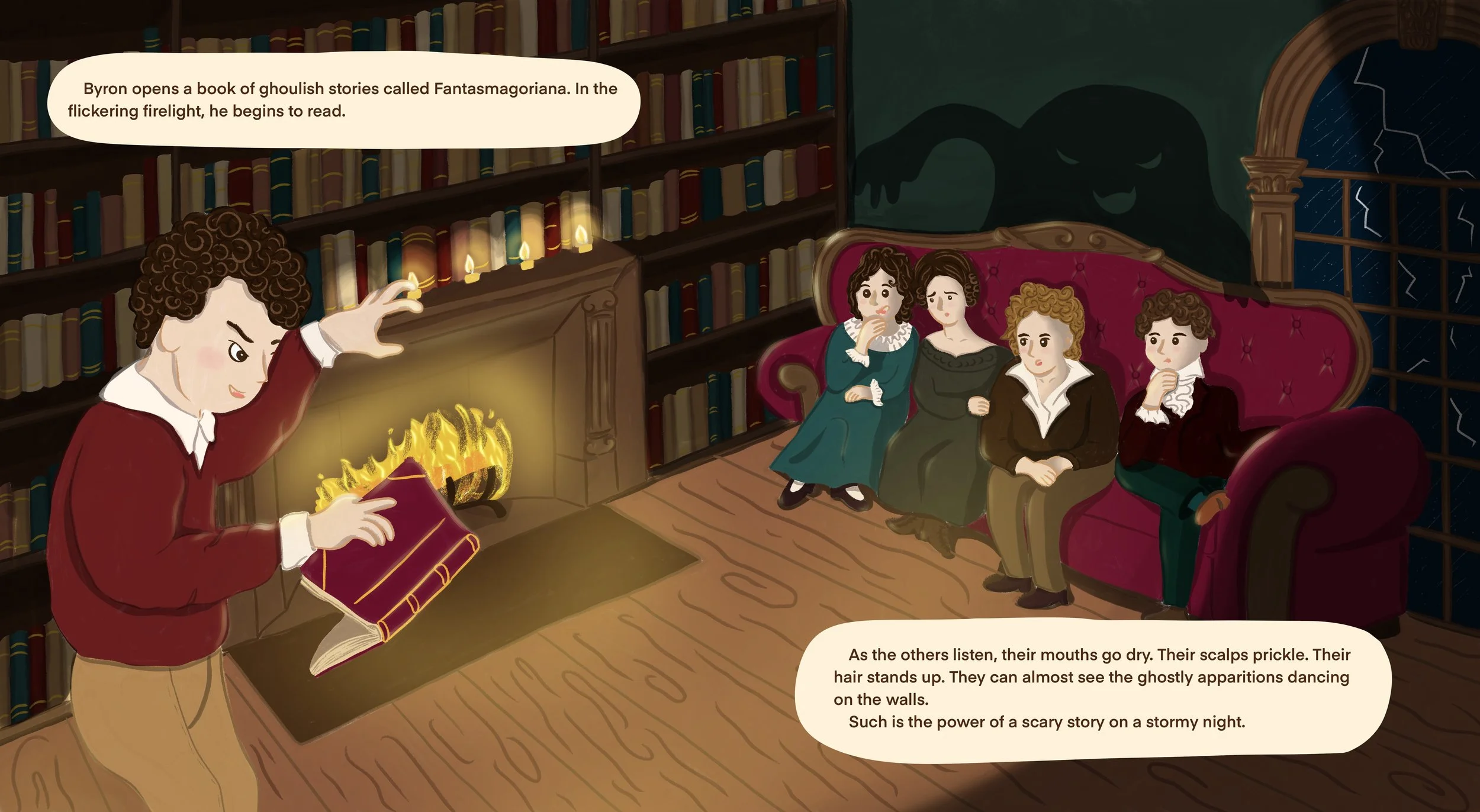 Personal Work: Picture Book Illustration Assignment from MCAD Children's Book I | Digital