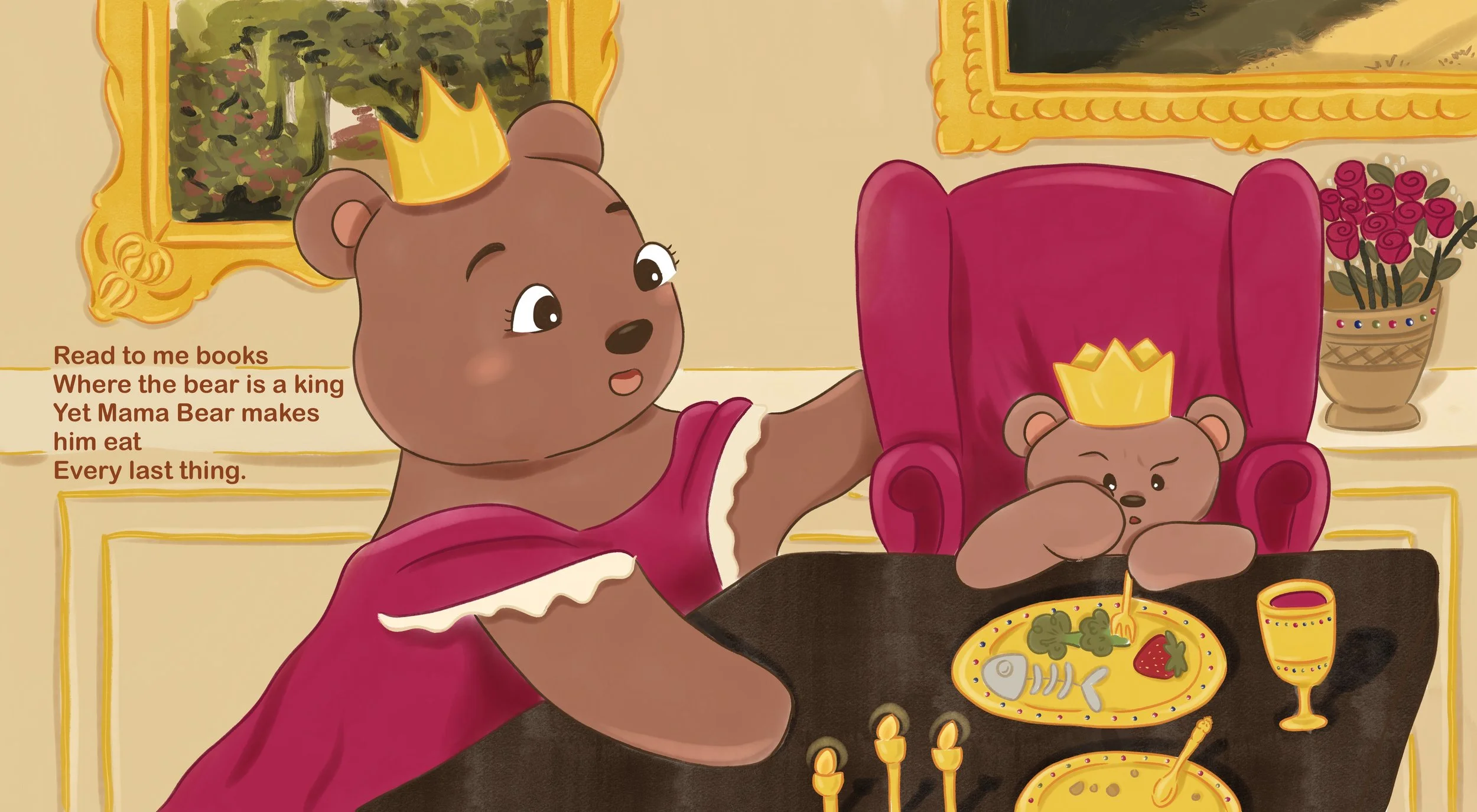 Personal Work: Picture Book Illustration Assignment from MCAD Children's Book I | Digital