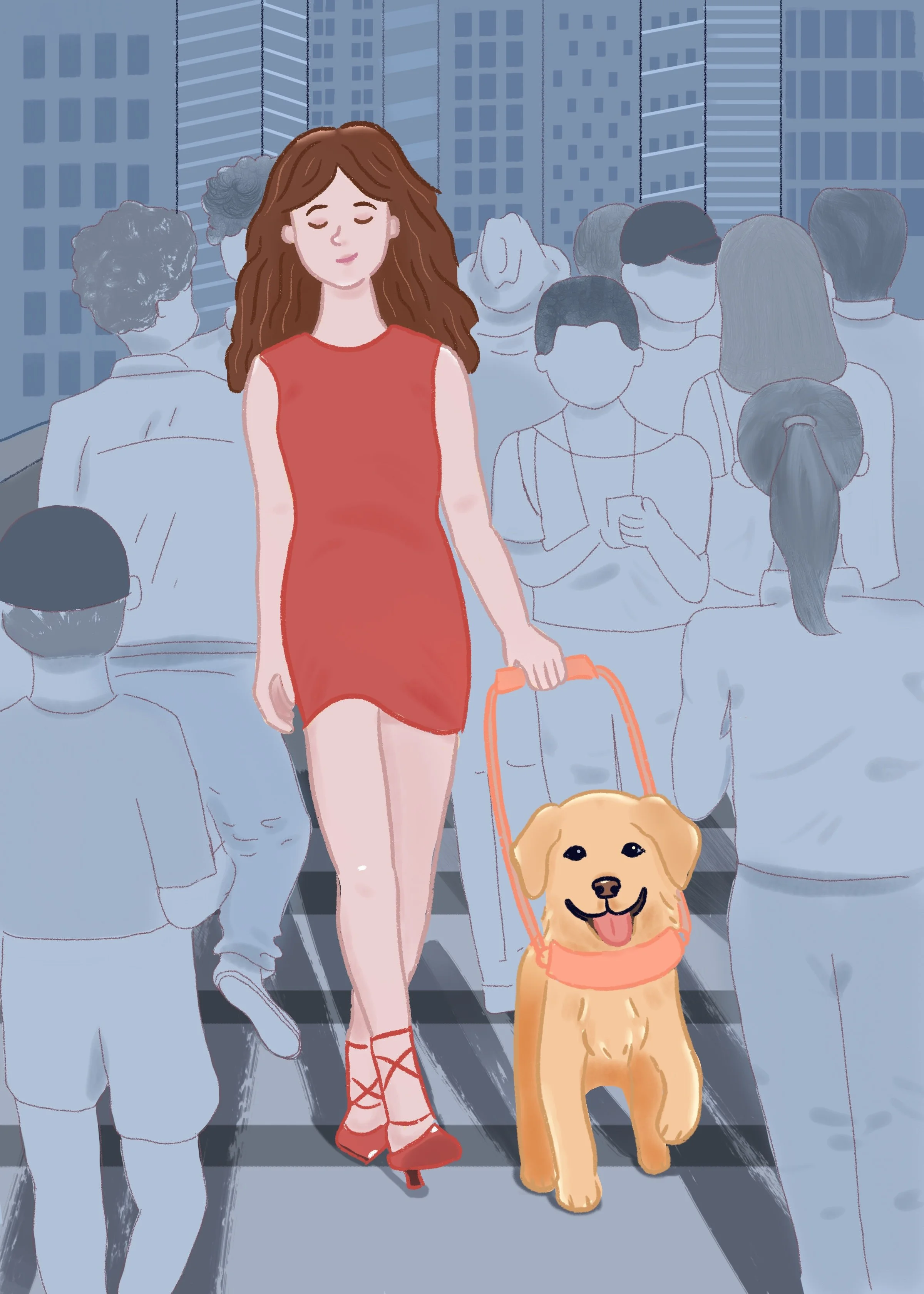 Seeing Eye Dog Editorial