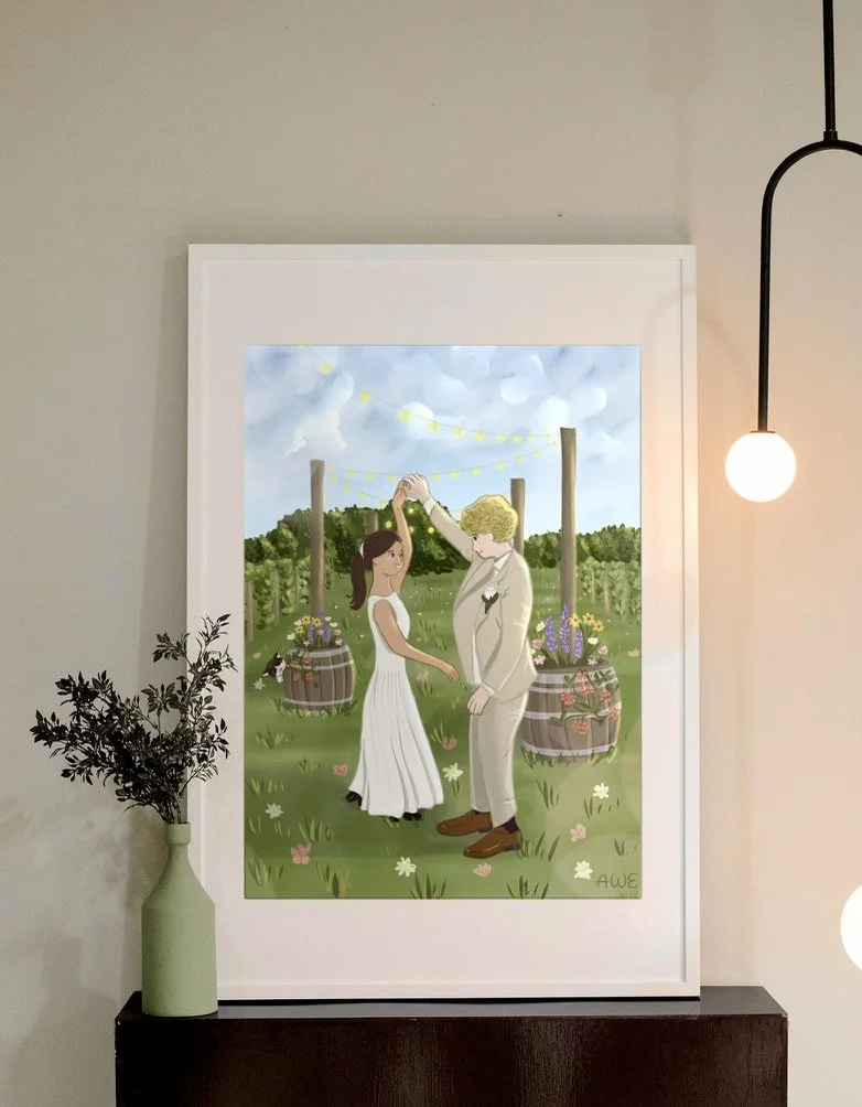 Wedding Illustration Commission