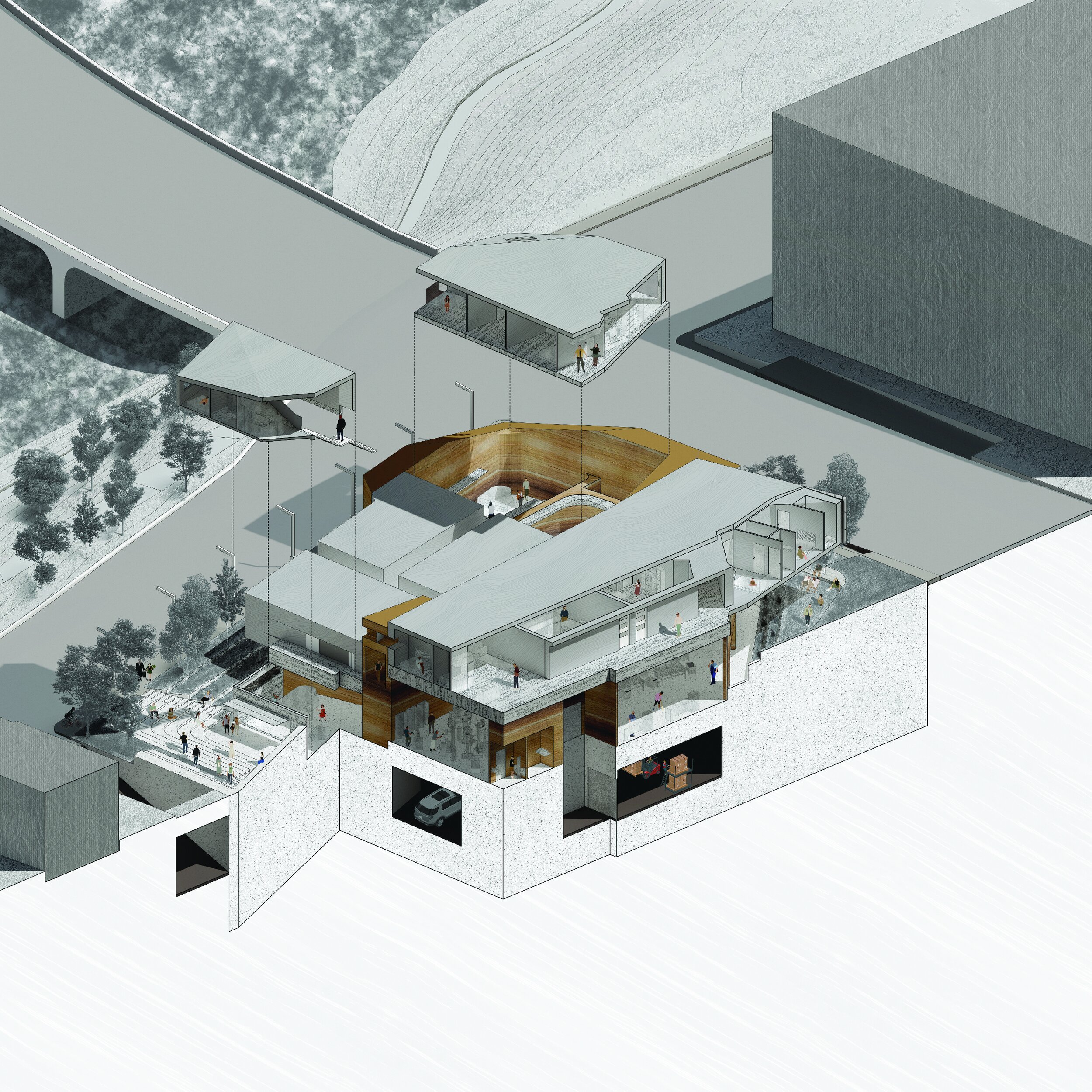 Exploded Axonometric
