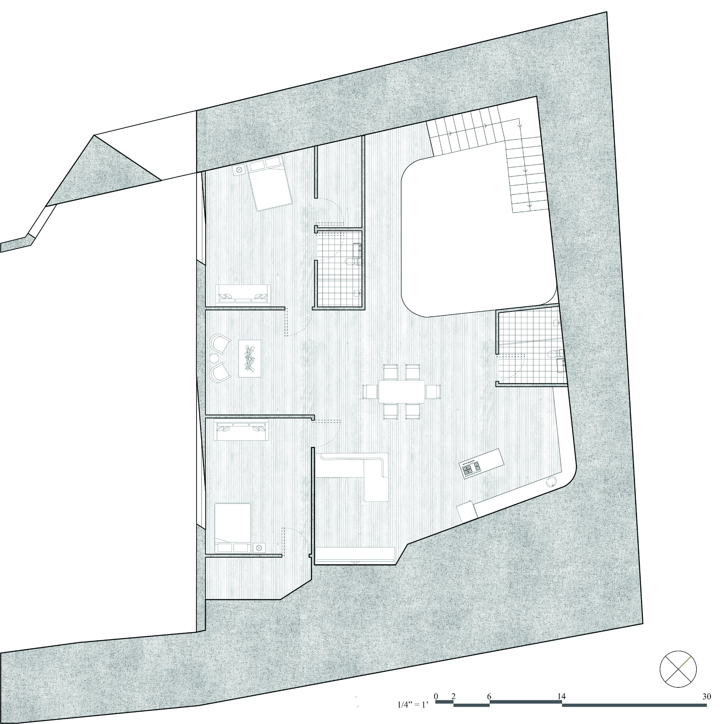 2 Bed Room Plan - Composer