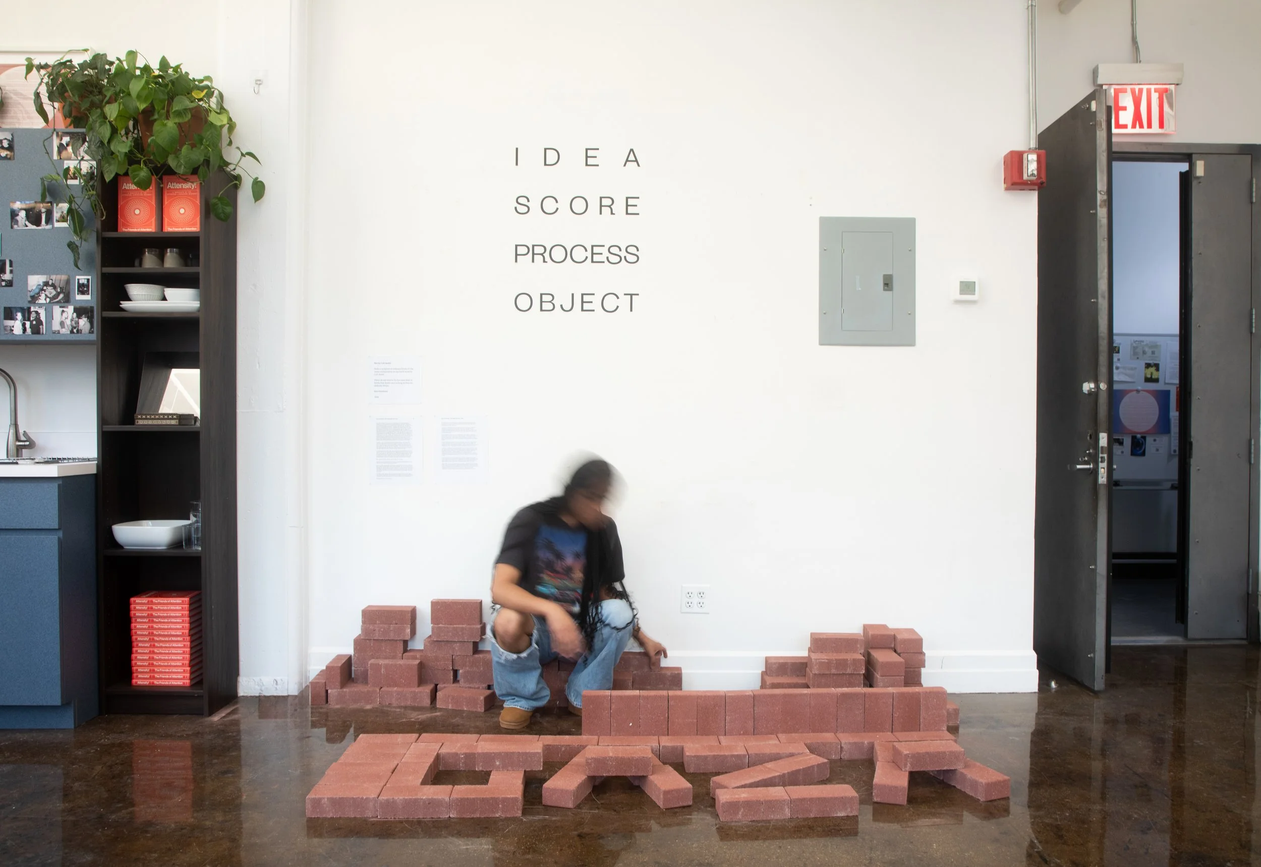 Idea, Score, Process, Object: opening party (4/9/26)