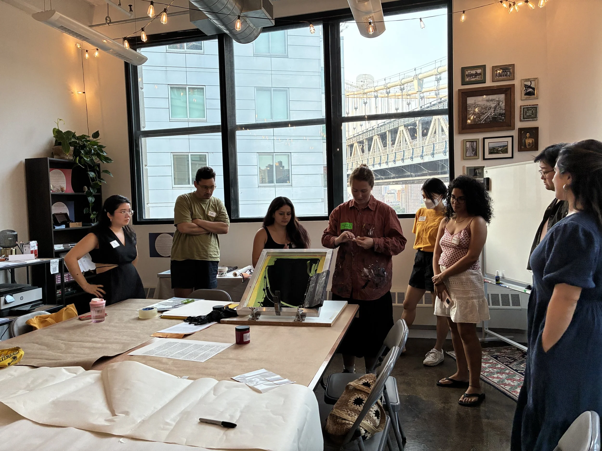 One-Day Screenprint Workshop with Francesca Barr (7/31/25)