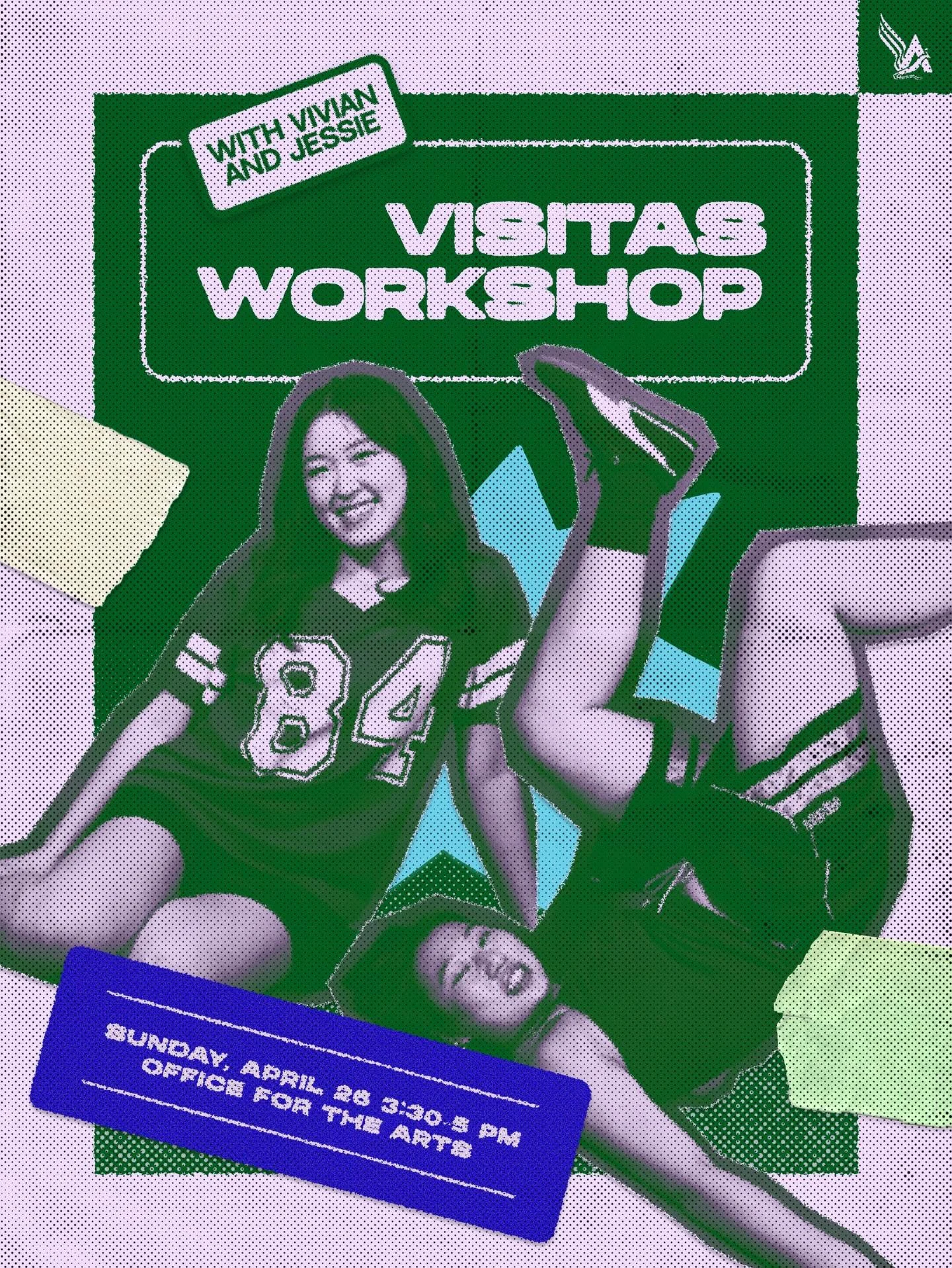 CALLING ALL PREFROSH‼️ Come join AADT tomorrow for our Visitas Workshop, led by Jessie Ma &lsquo;28 and Vivian Ooi &lsquo;29. This beginner-friendly, open-style dance  will be a blast, so bring your friends and groove with us! The workshop will be he