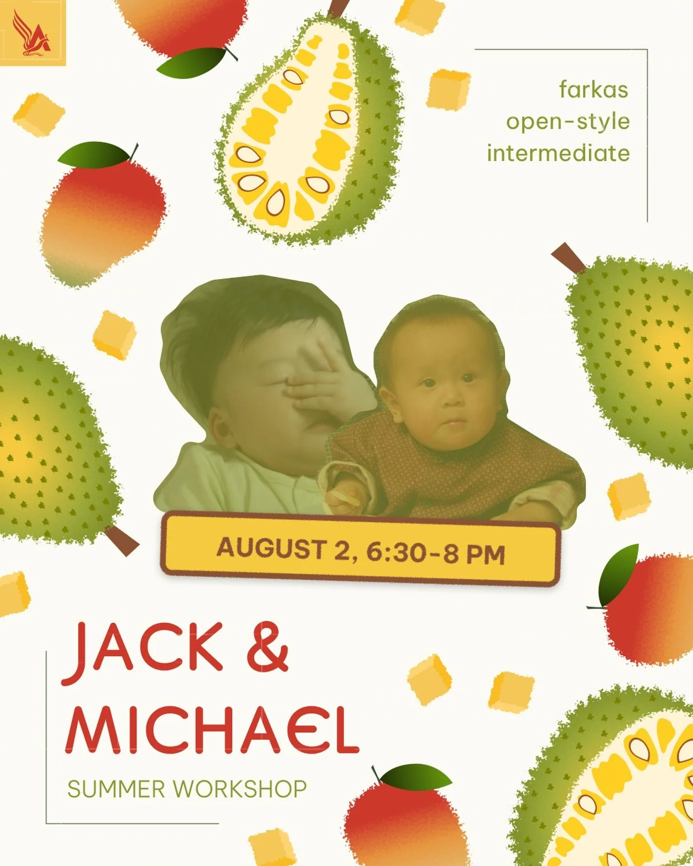 Hello AADT! We are so grateful to everyone who came to our last workshop! 🥺 It&rsquo;s time for our next summer dance workshop with our kings, Jack Fan &lsquo;28 and Michael Wang &lsquo;28! 👑

This workshop will take place THIS Sunday, August 2nd, 