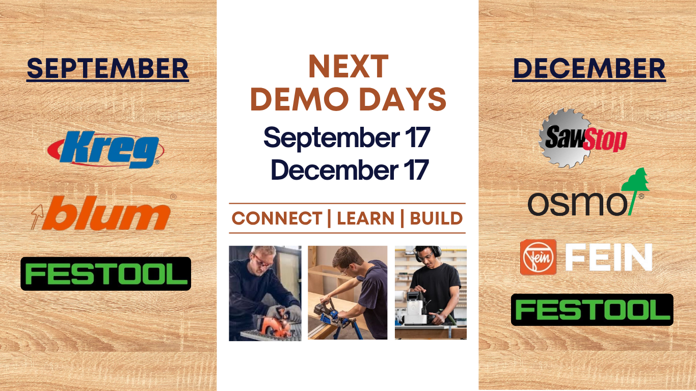 UPCOMING DEMO DAYS