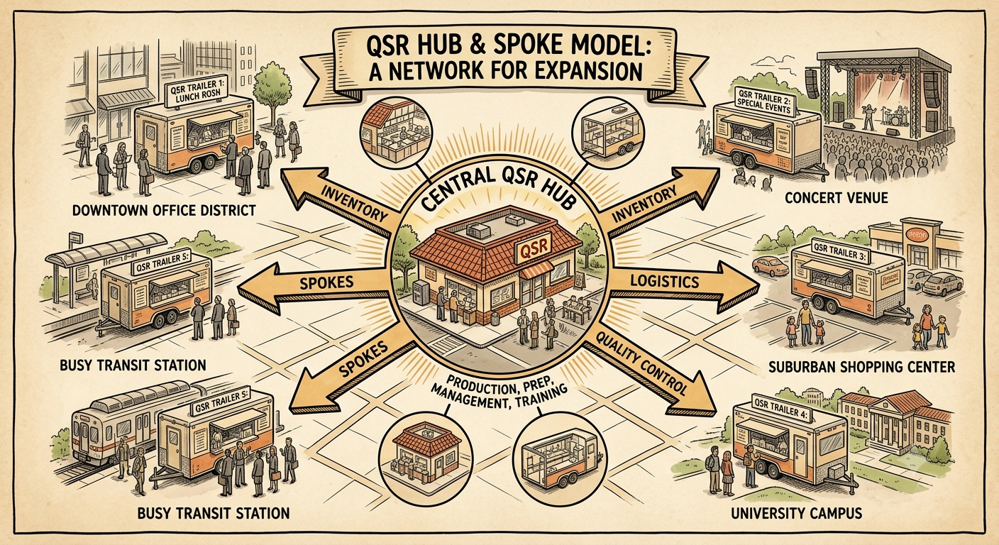 Fortressing a Region for a QSR Brand
