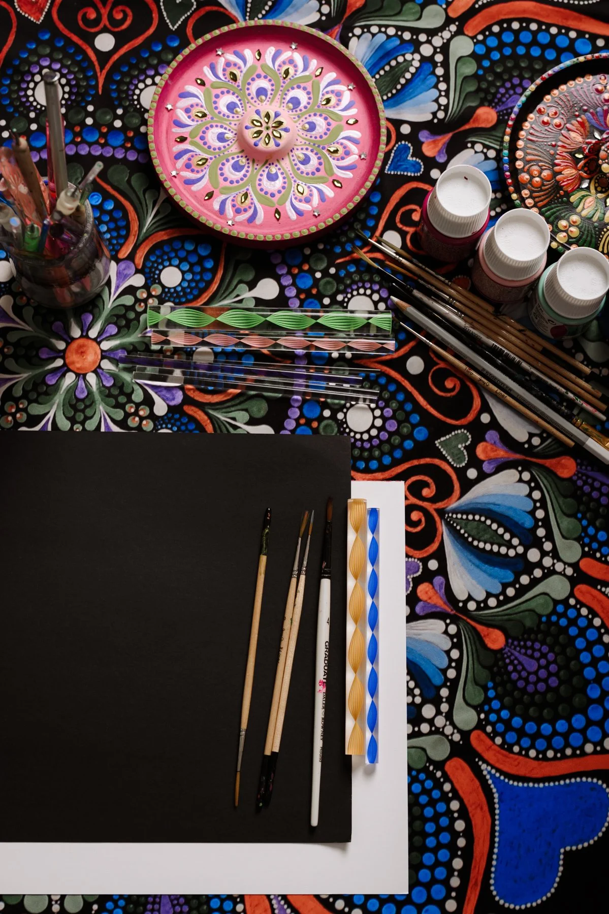 Sa palette de travail