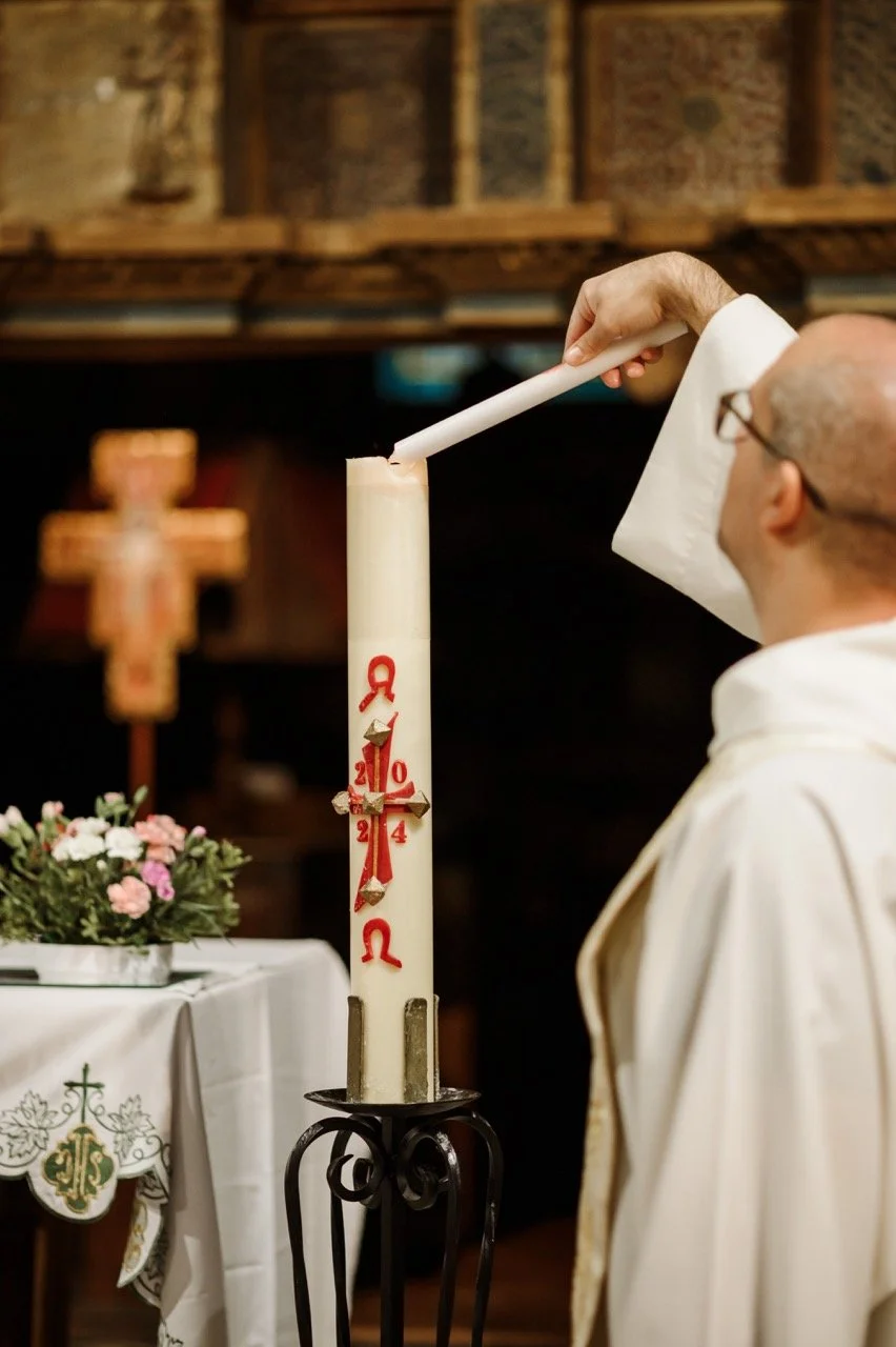 l'un des 5 éléments lors d'un Baptême. la lumière. photographe Cimiez, Nice