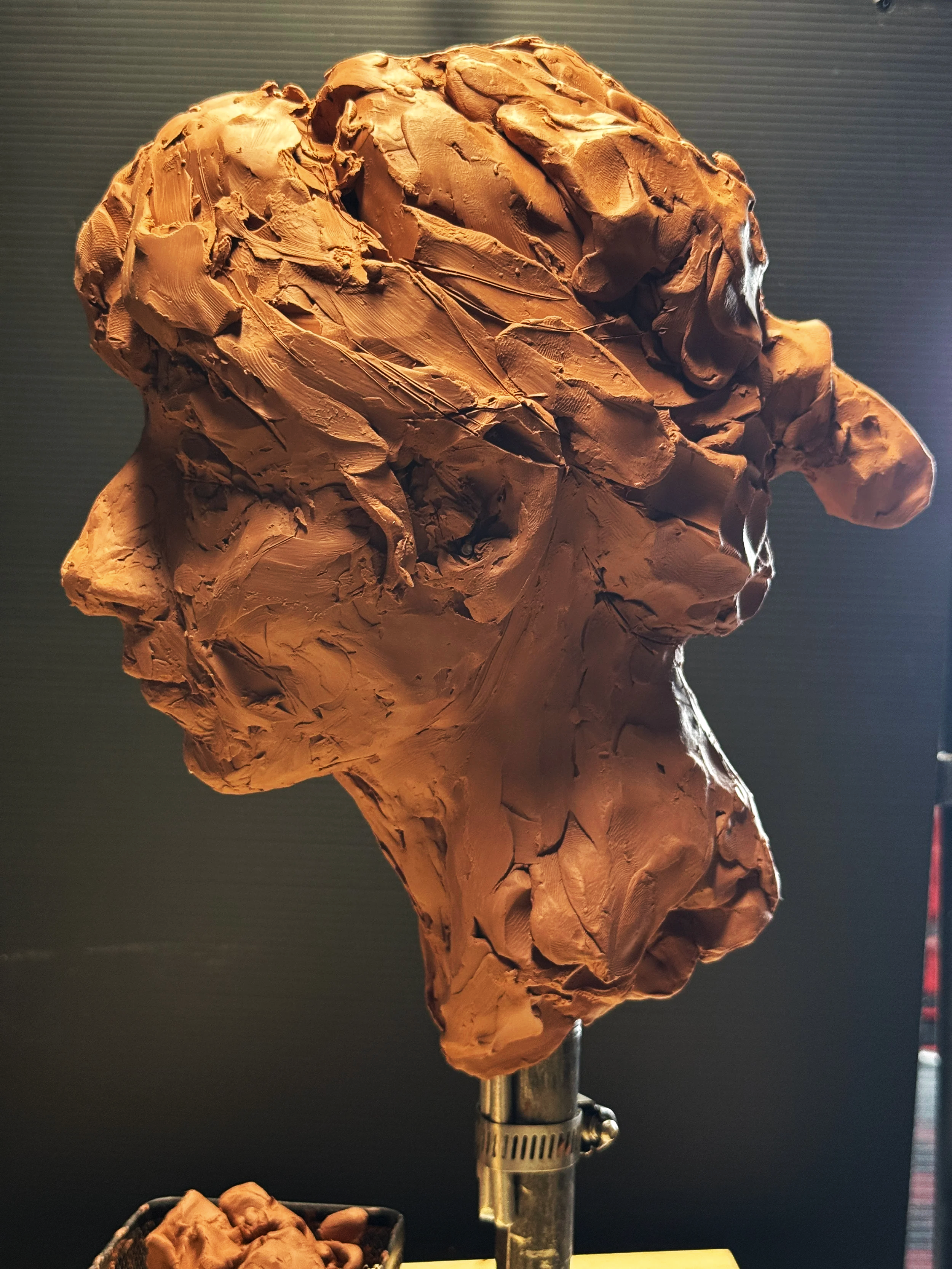 Portrait Sculpture: Work in Progress