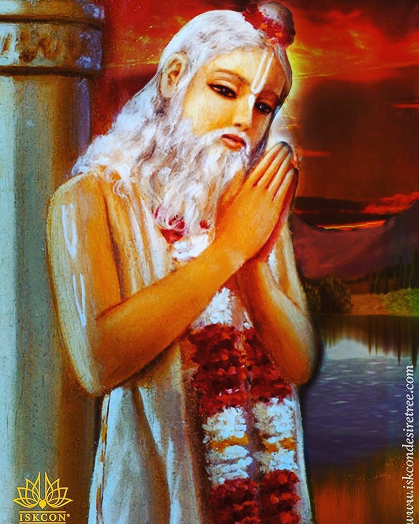 Today is the appearance day of Sri Advaita Acharya&hellip;

jaya jaya advaita isvara avatara 
krsna avatari kaila jagat-nistara

 &ldquo;All glories to Advaita Prabhu, the incarnation of the Supreme Personality of Godhead. He induced Krsna to descend