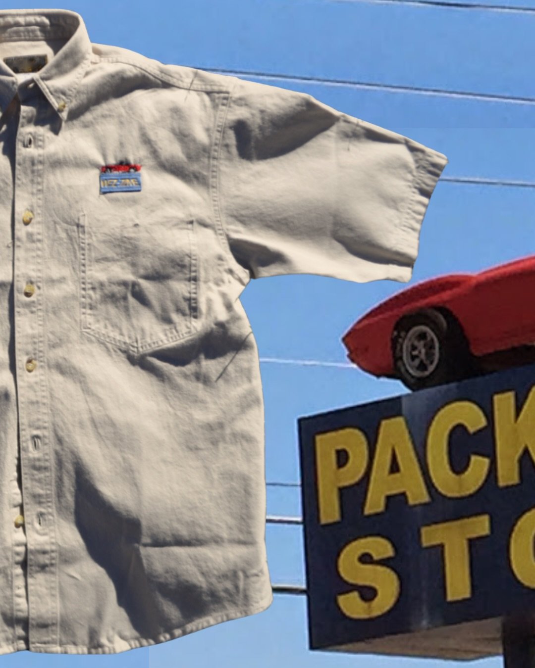 inspired by the local package store 🏎️🍾