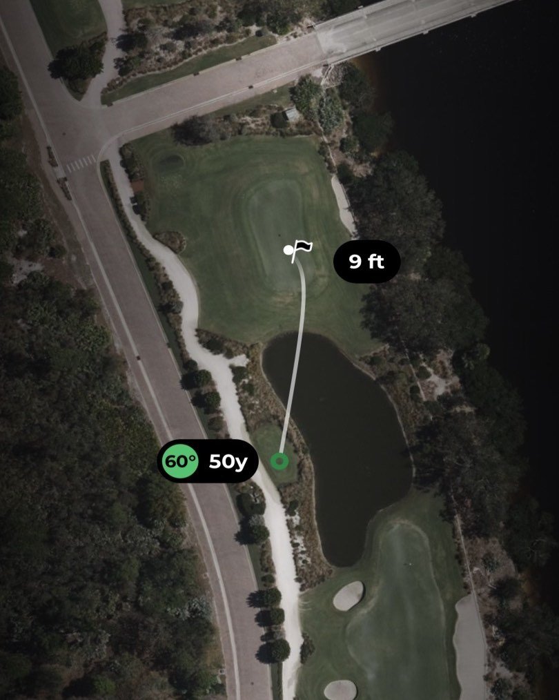 Played the Harmon 5 times this week with #TeamFLO and today’s Half Harmon on 6 was definitely a highlight. @arccosgolf