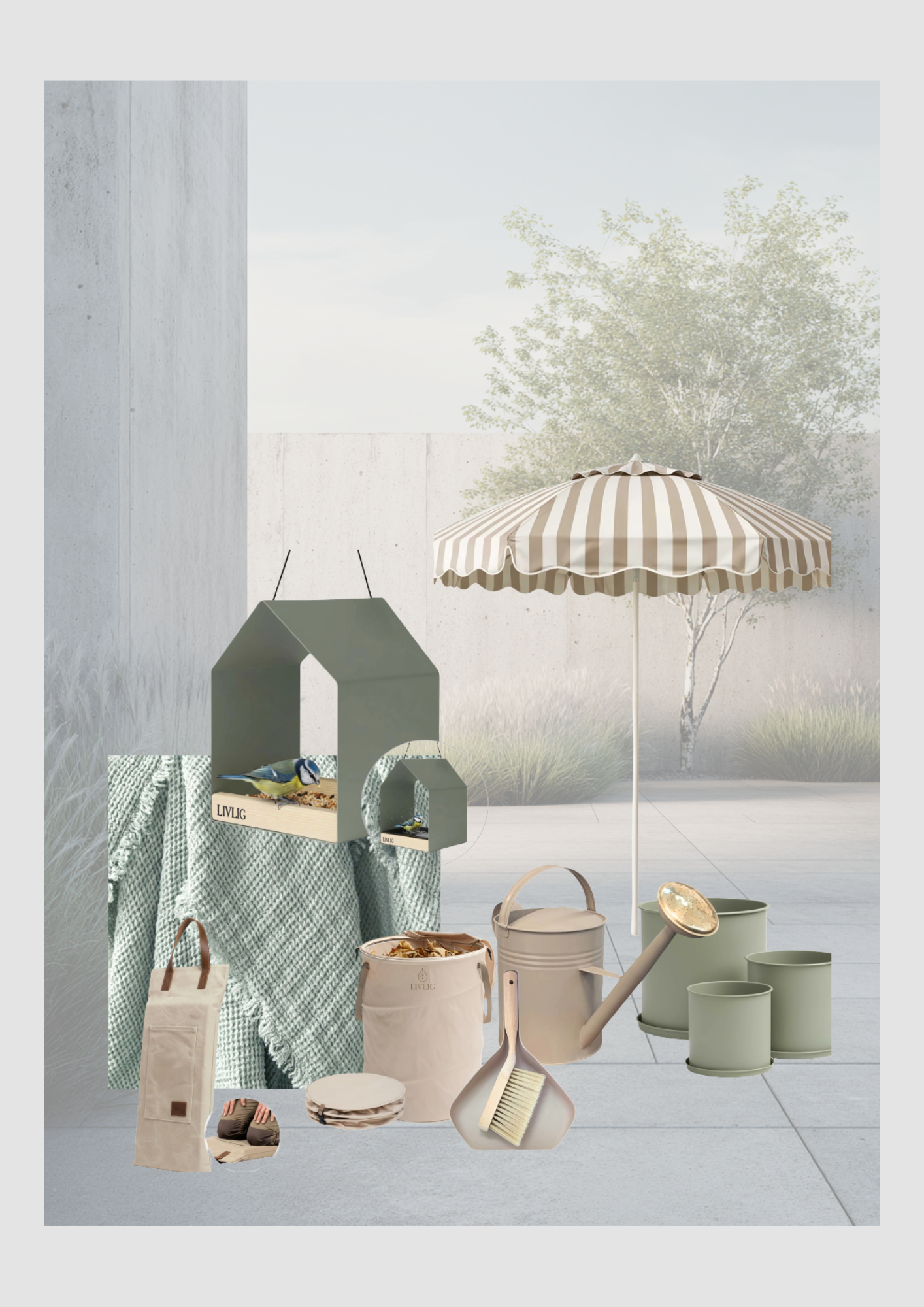 Skandinavisches Gartenglück