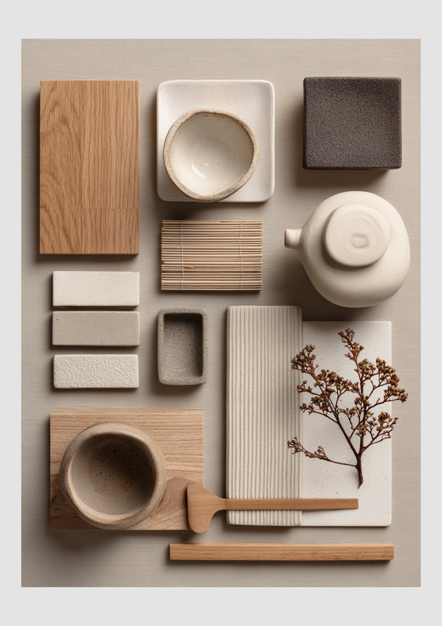 Serene Sanctuary: A Mood Board Guide to Japandi Design