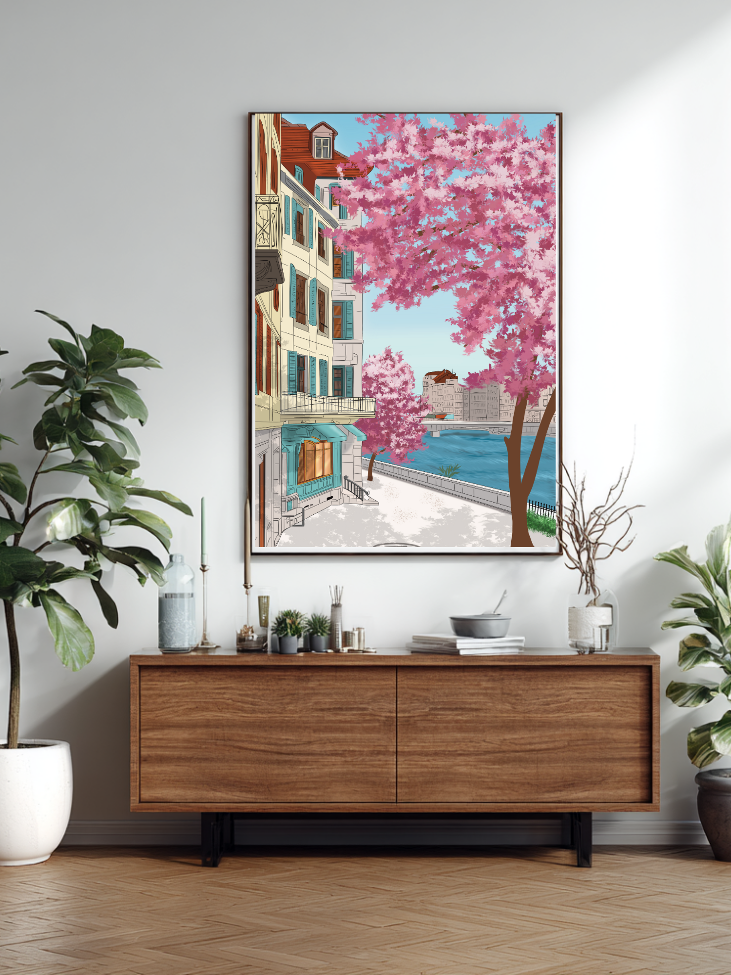 Spring Geneve interior poster