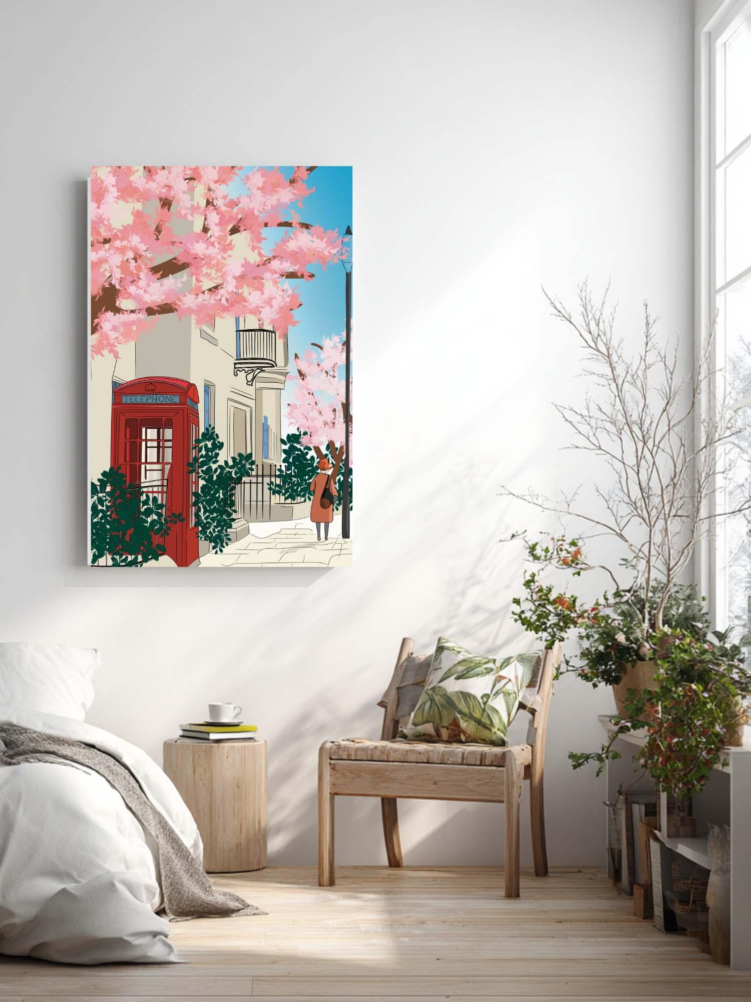 Spring London interior poster